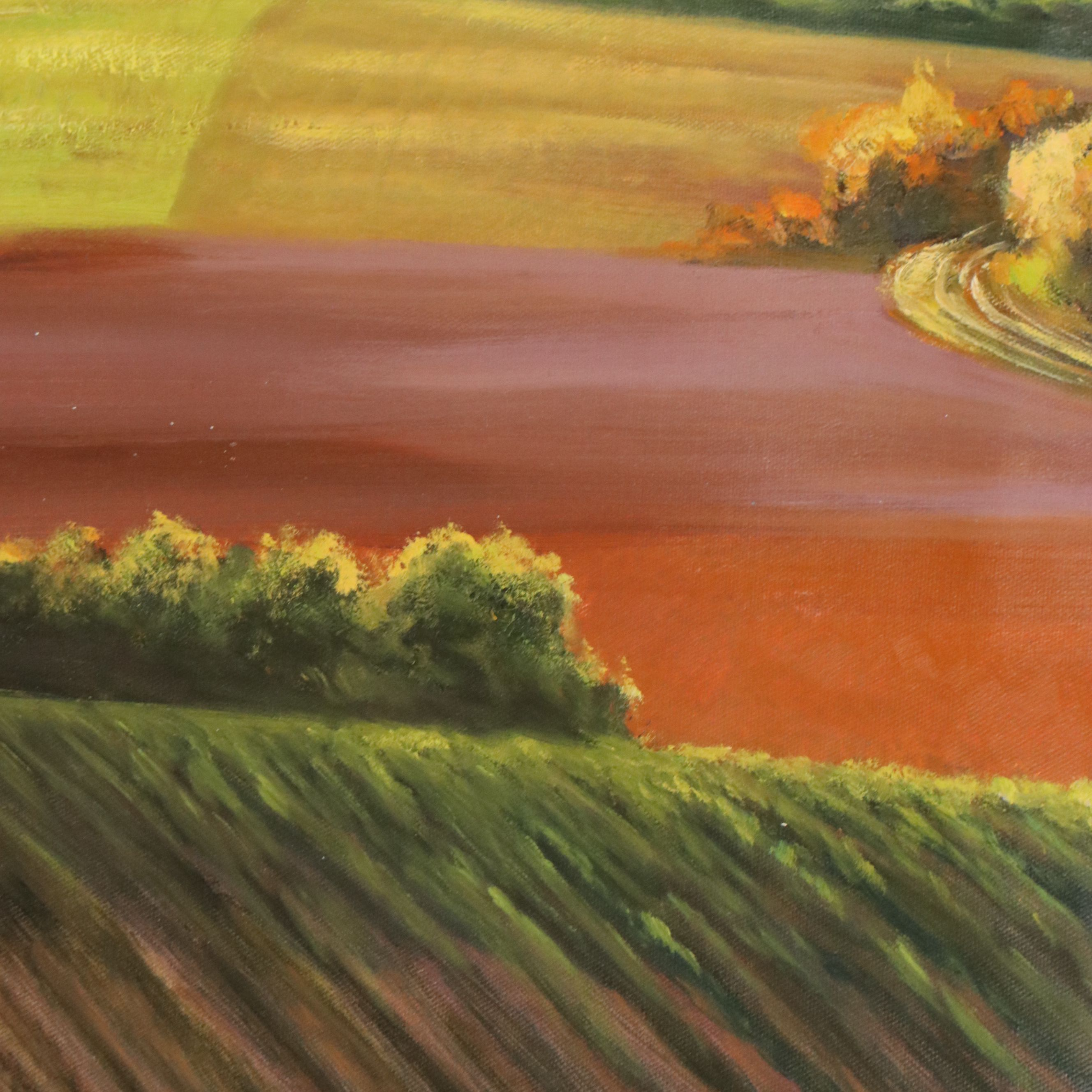 Xie Oil Painting "A Day in Tuscany," Circa 2026