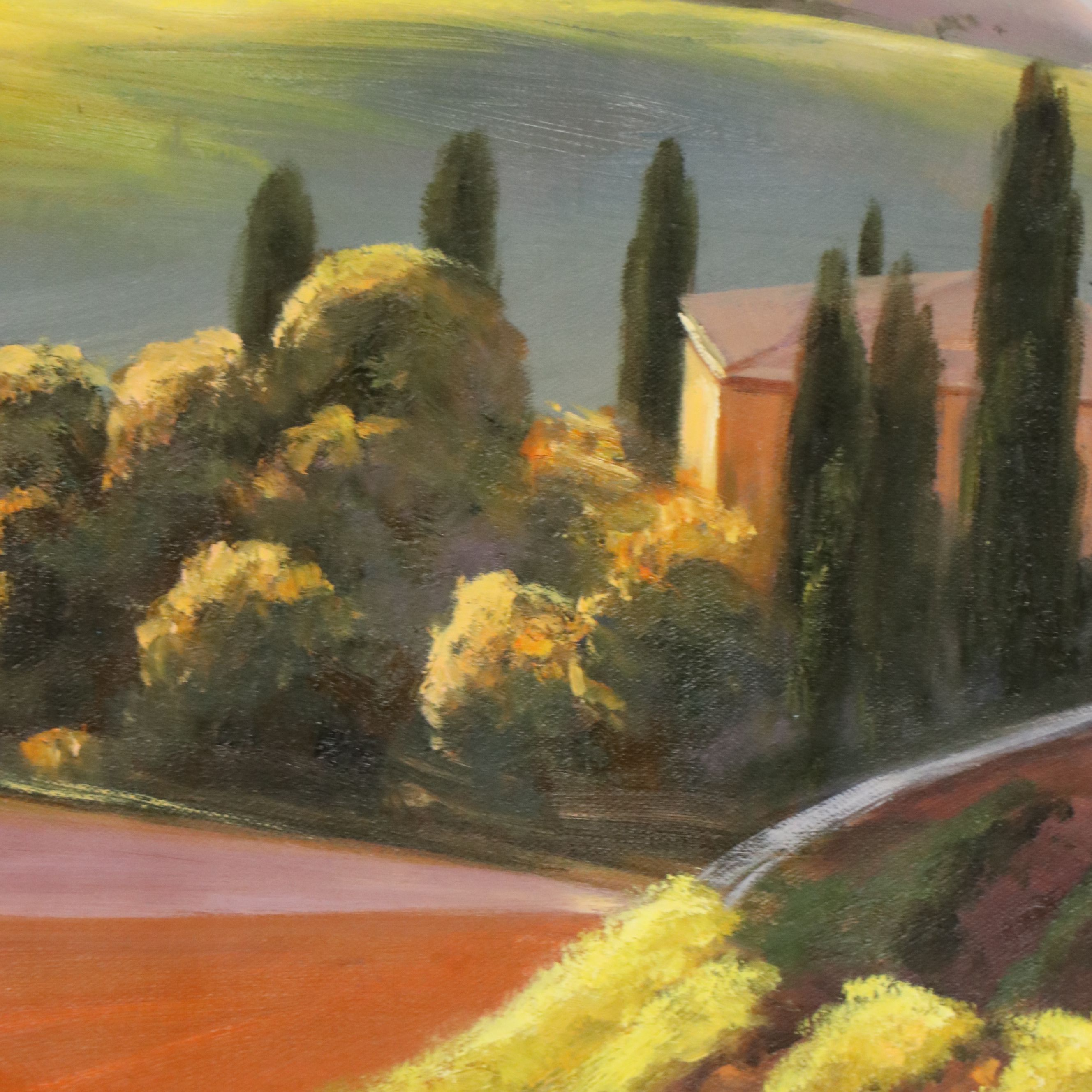 Xie Oil Painting "A Day in Tuscany," Circa 2026