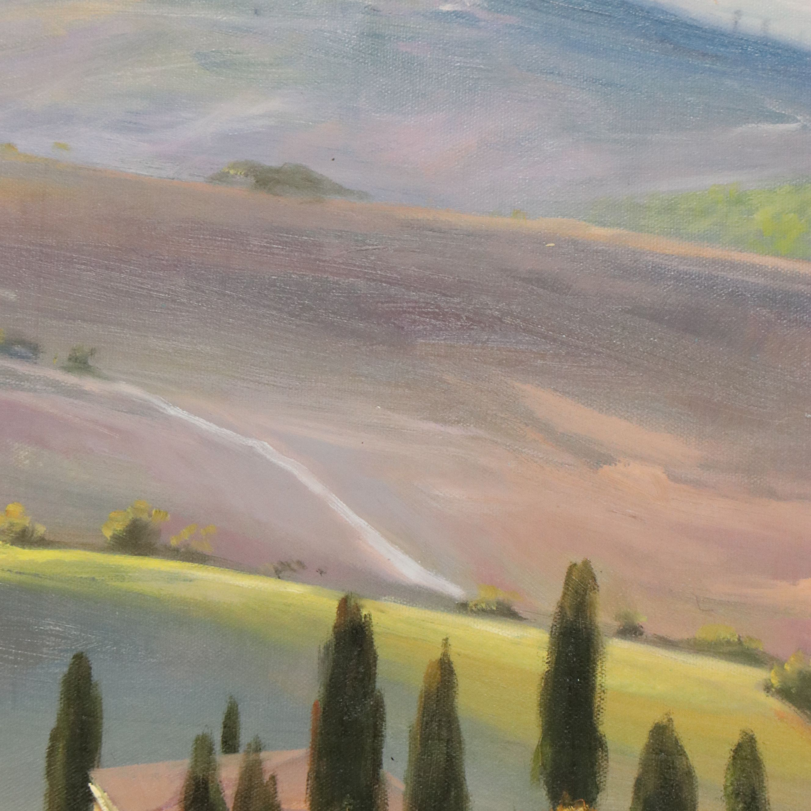 Xie Oil Painting "A Day in Tuscany," Circa 2026