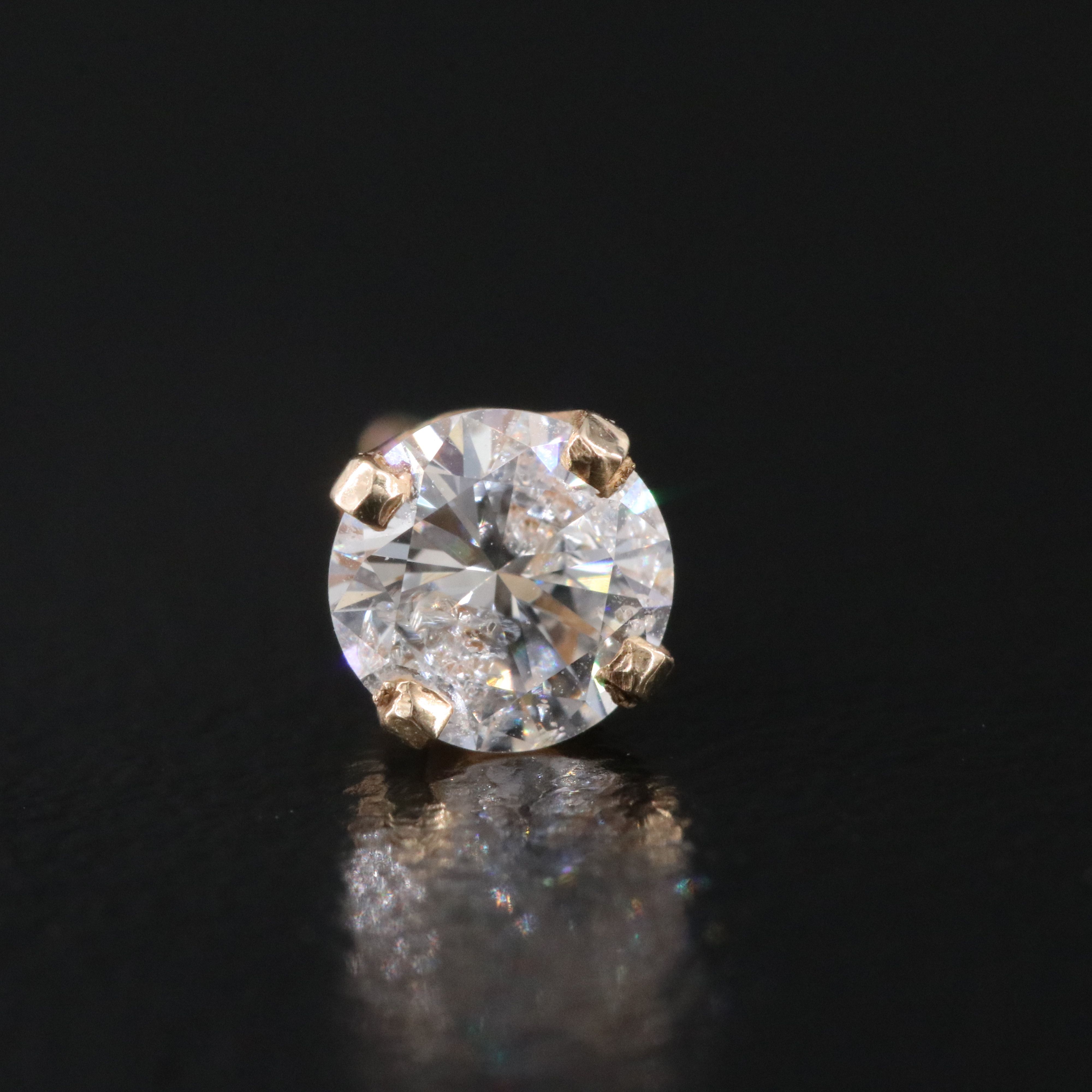 14K 0.80 CTW Diamond Stud Earrings