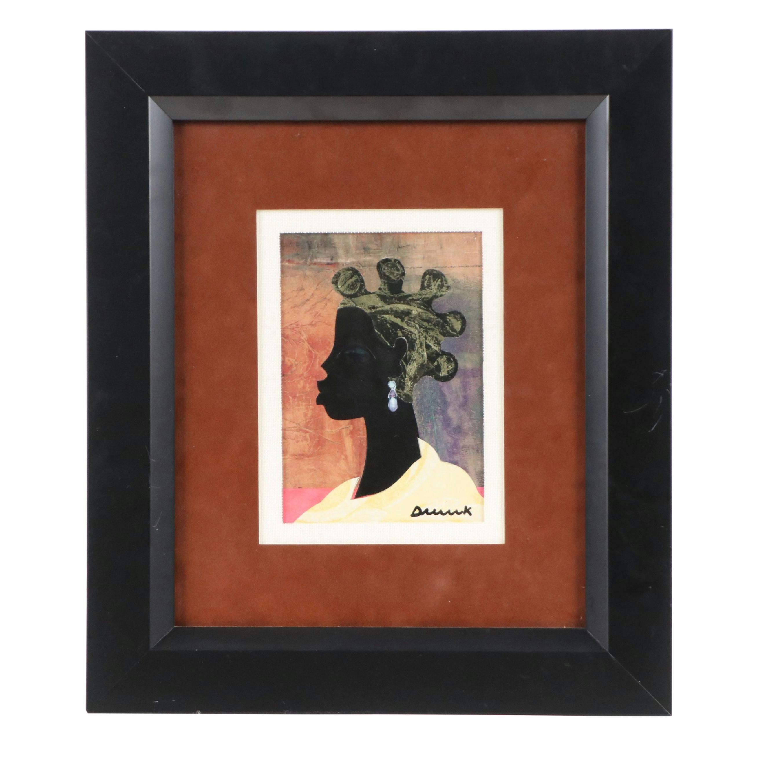 James Denmark Collage Portrait of Audrey Vanstory, 2005