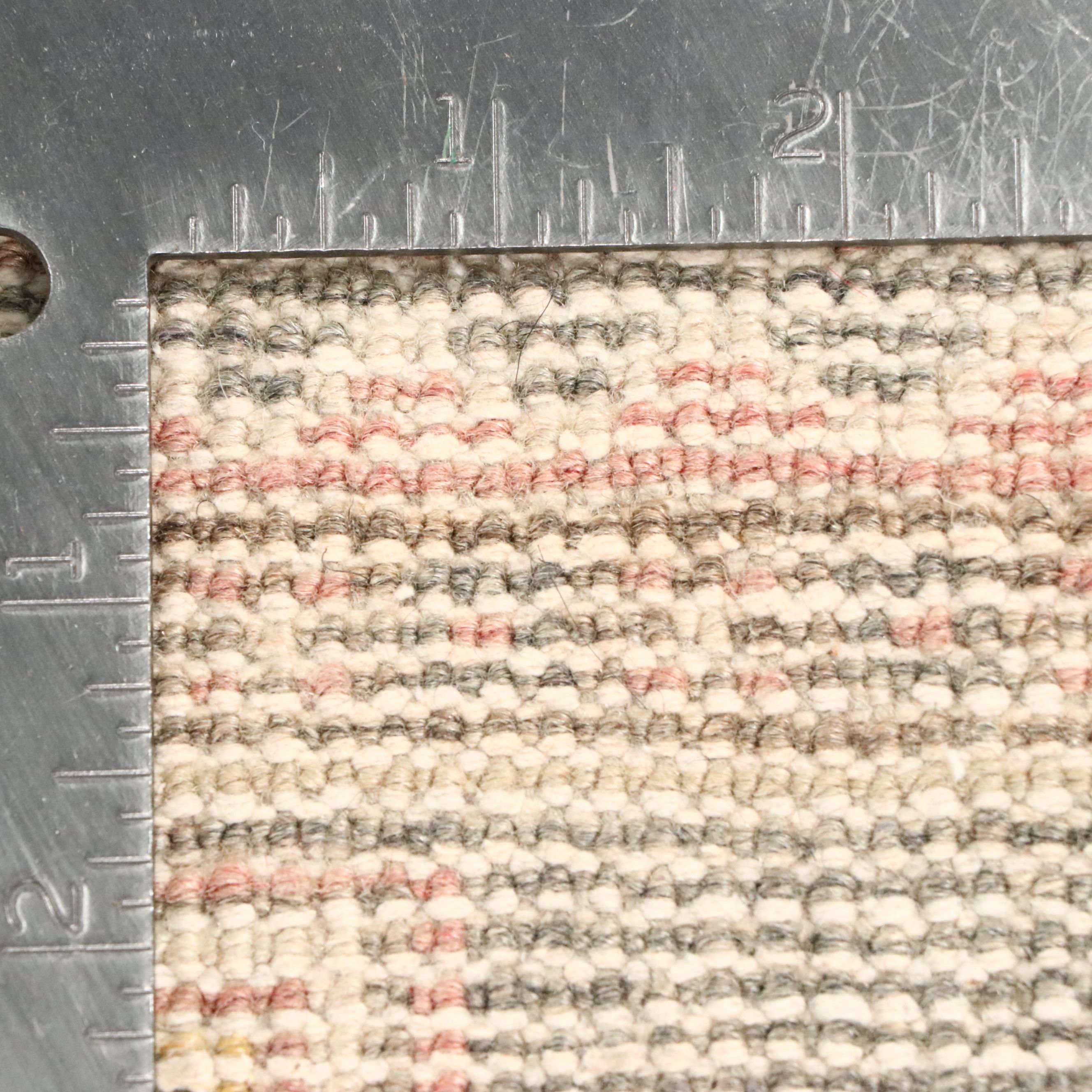 3'8 x 5'7 Hand-Knotted Turkish Anatolian Area Rug