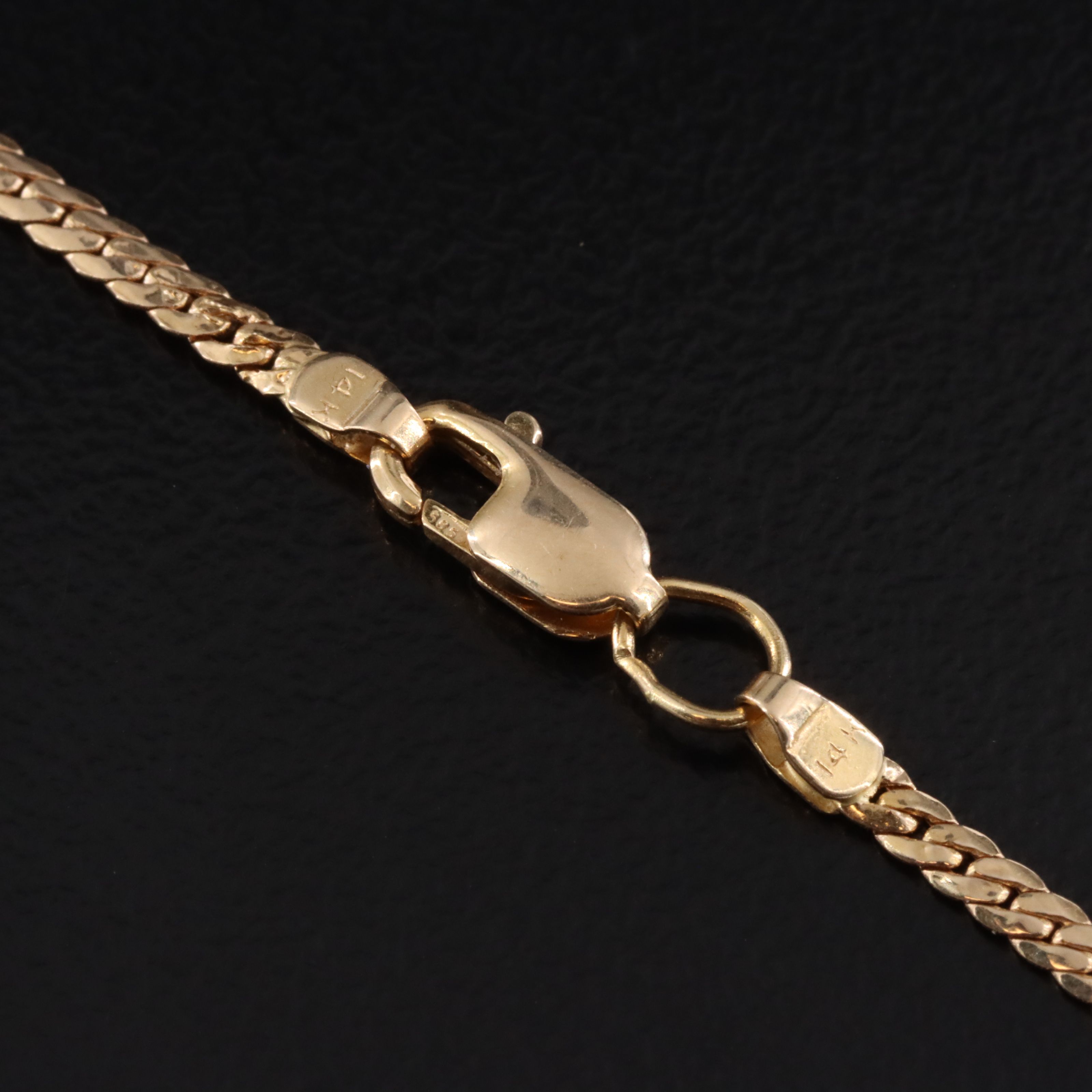 10K Sapphire and Diamond Necklace