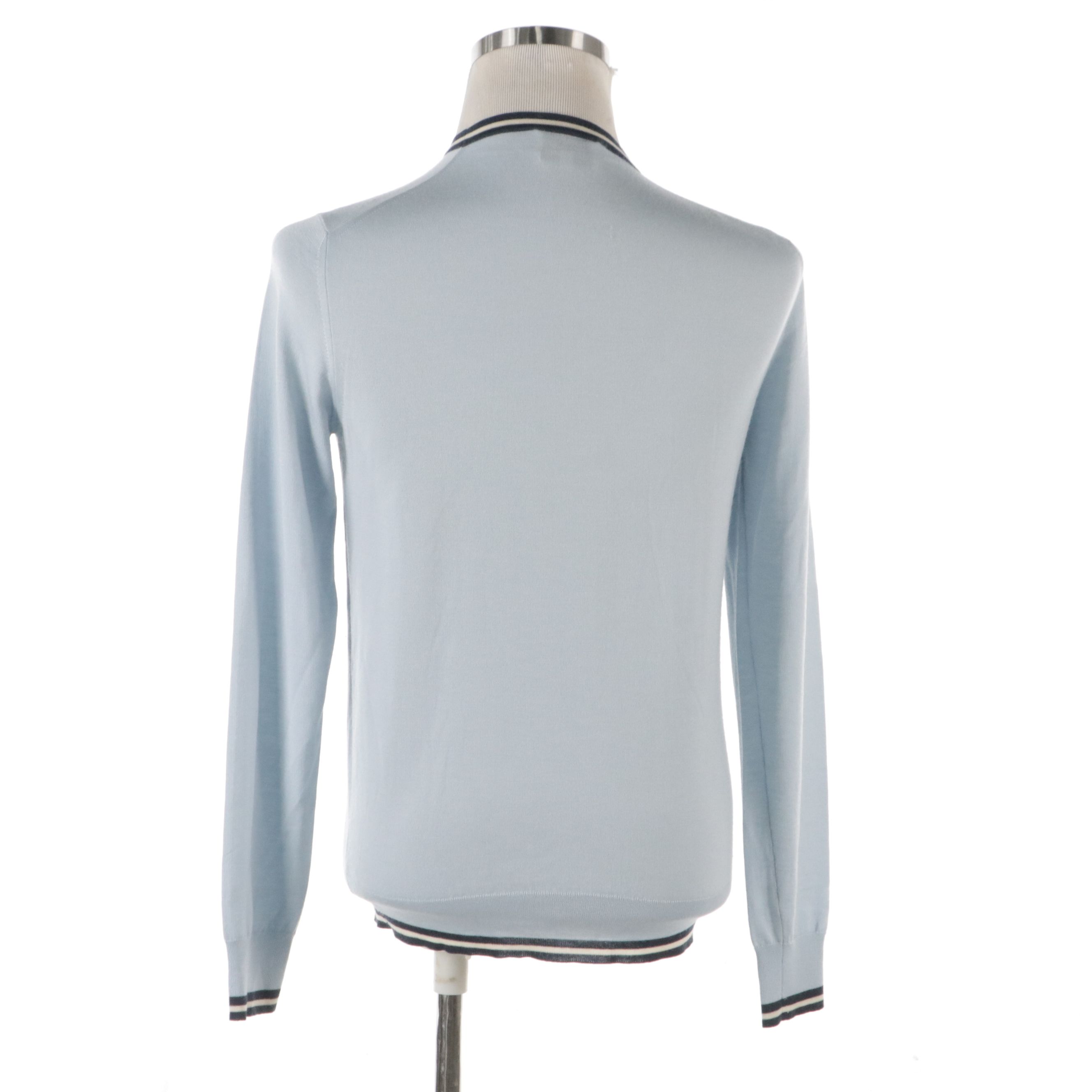 Hermès Cashmere and Silk Blend Knit Sweater