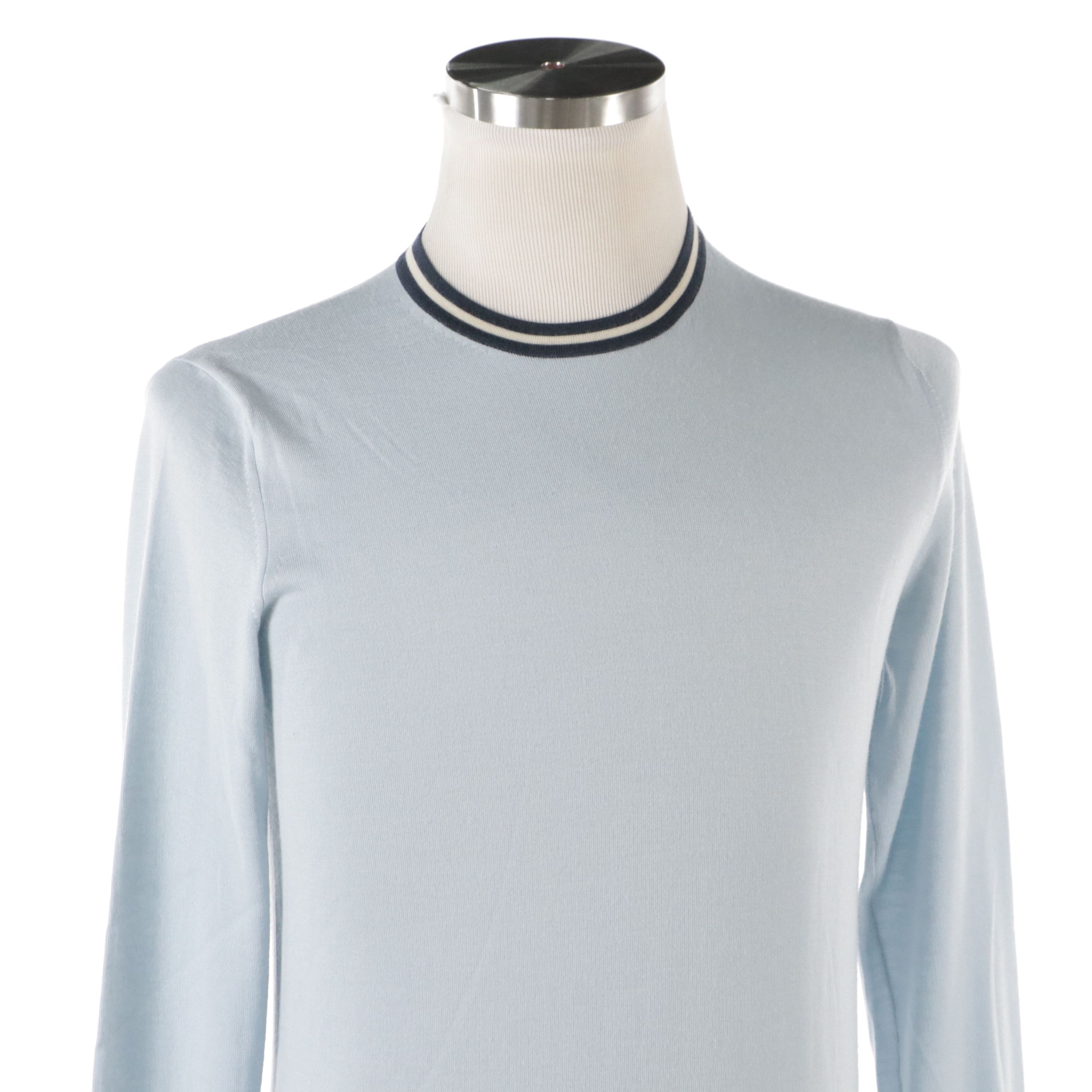 Hermès Cashmere and Silk Blend Knit Sweater