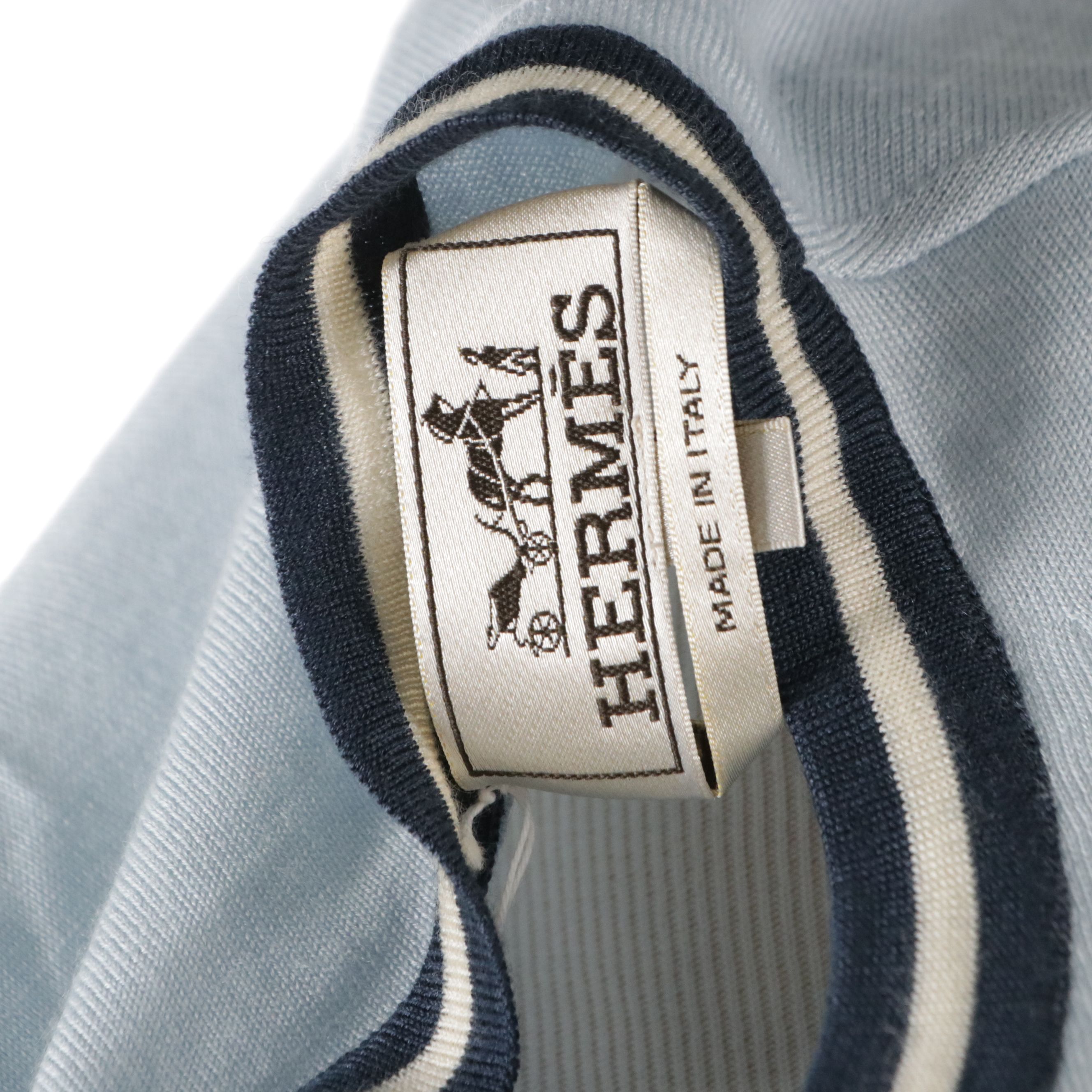 Hermès Cashmere and Silk Blend Knit Sweater