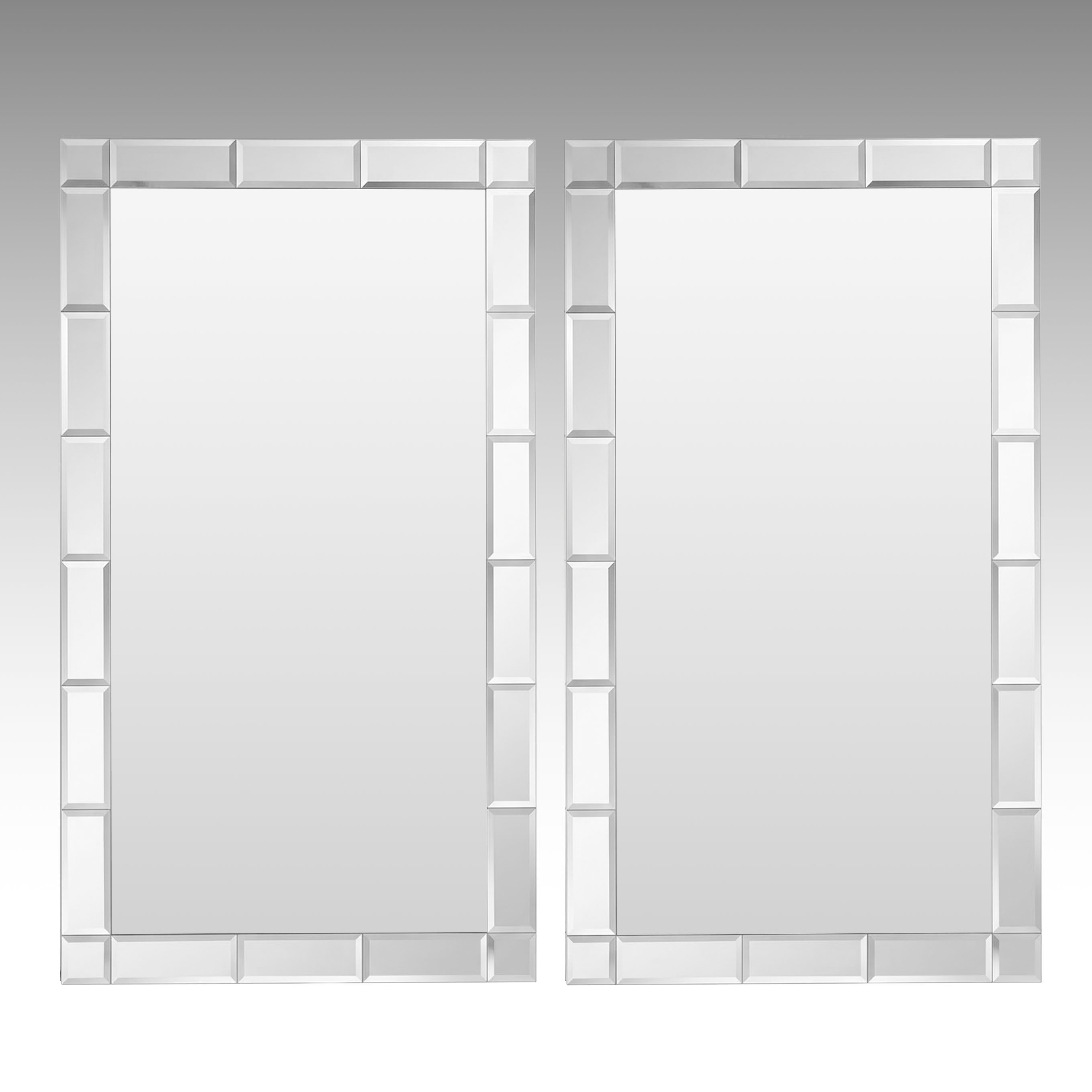 Pair of Wall Mirrors, Contemporary