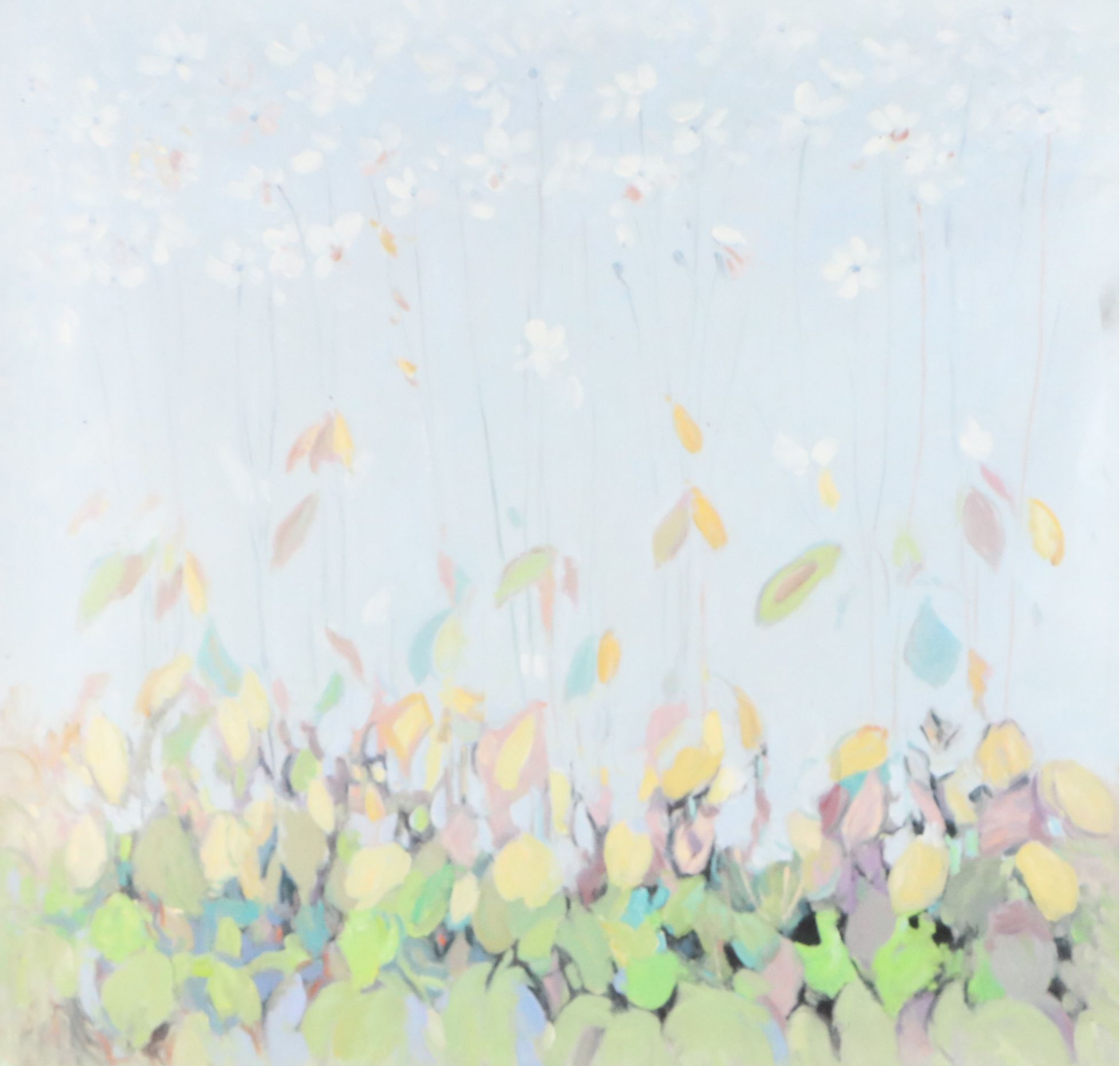 Ming Floral Oil Painting "Oh Happy Day"