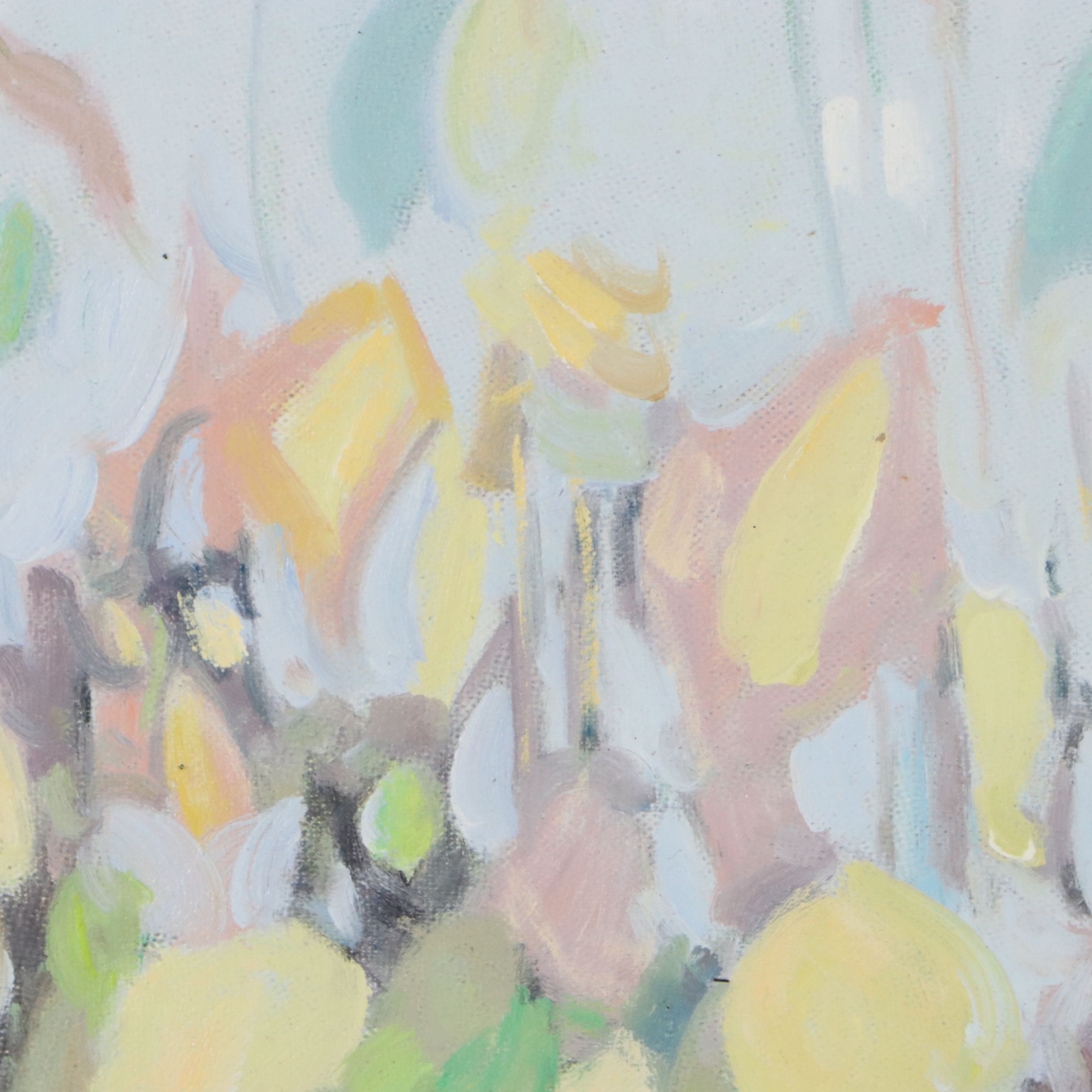 Ming Floral Oil Painting "Oh Happy Day"