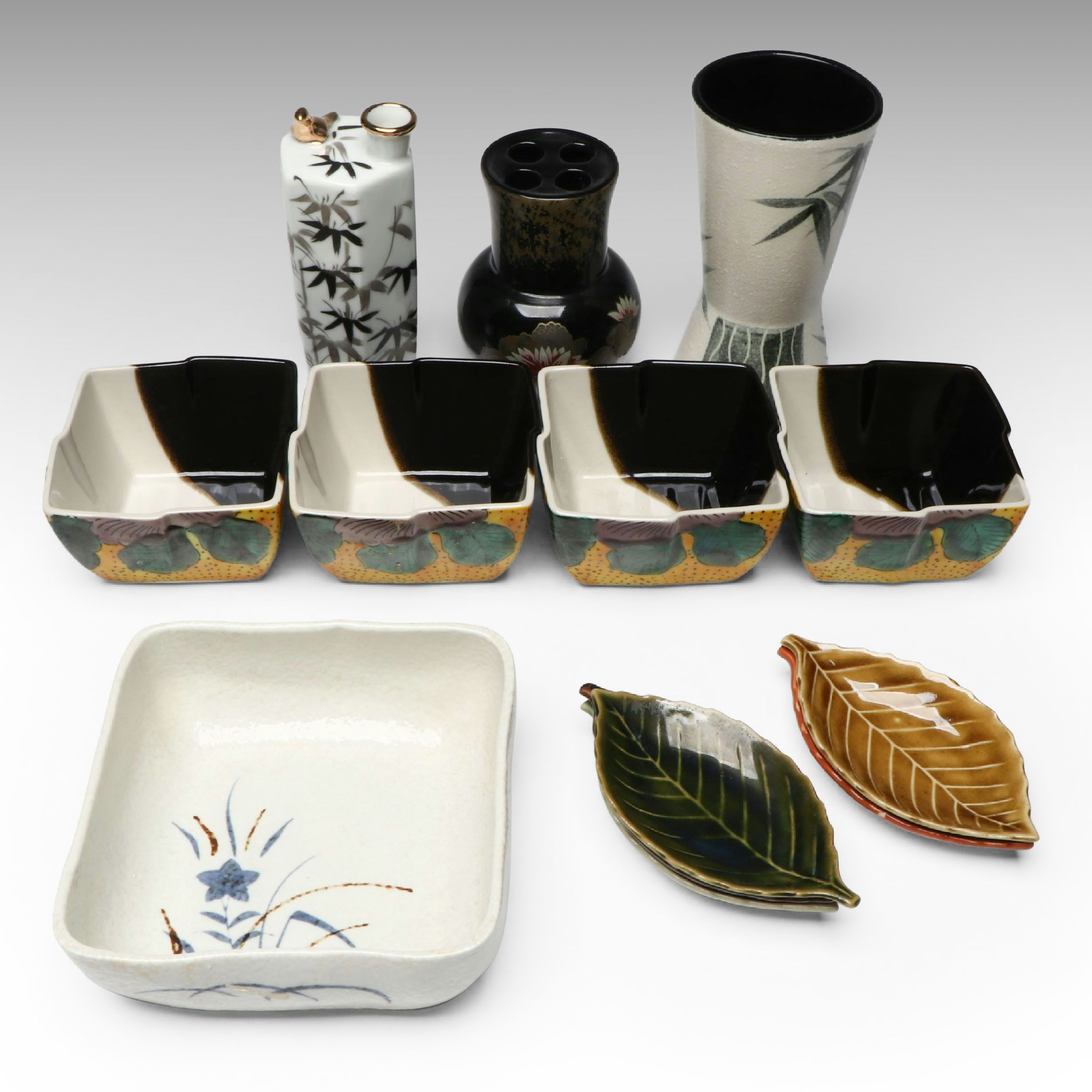 Japanese and Other East Asian Ceramic Vases, Bowls and Dishes
