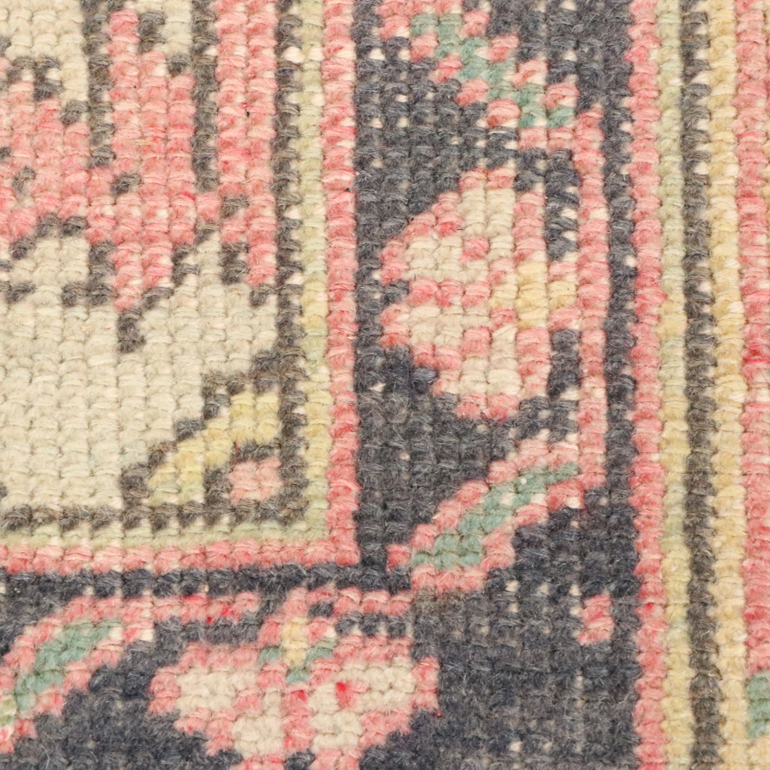 4'7 x 11'5 Hand-Knotted Persian Hamadan Long Rug