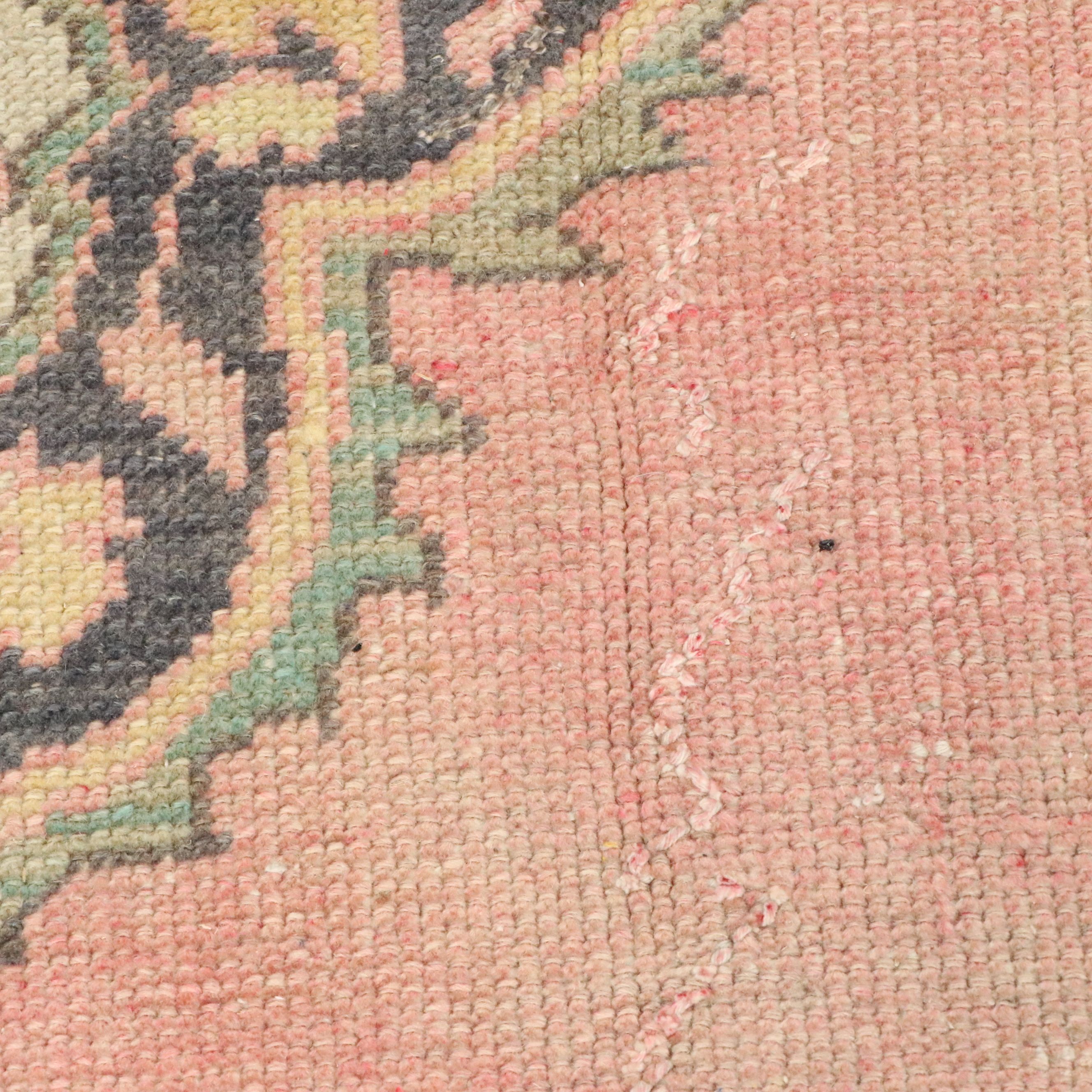 4'7 x 11'5 Hand-Knotted Persian Hamadan Long Rug