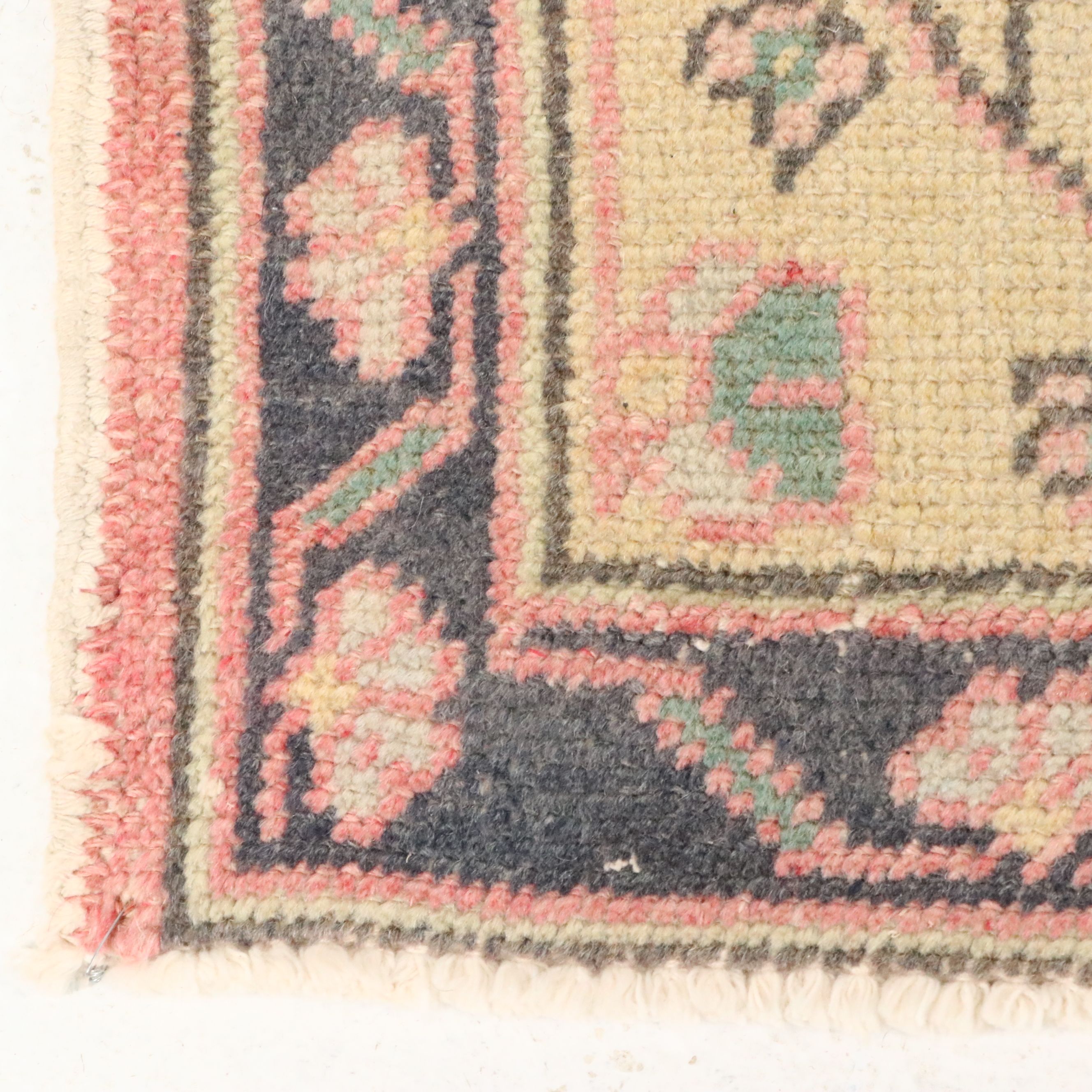 4'7 x 11'5 Hand-Knotted Persian Hamadan Long Rug