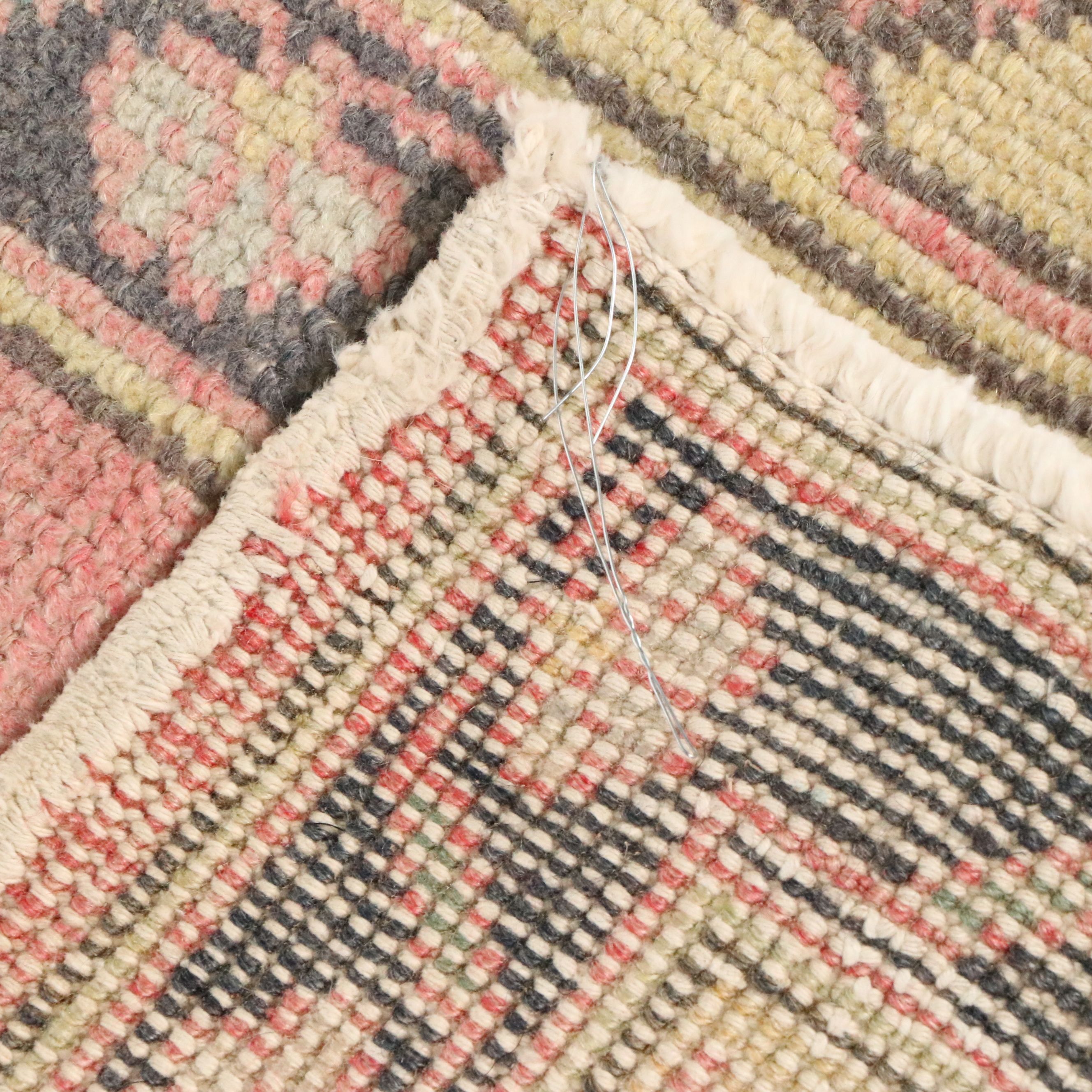 4'7 x 11'5 Hand-Knotted Persian Hamadan Long Rug