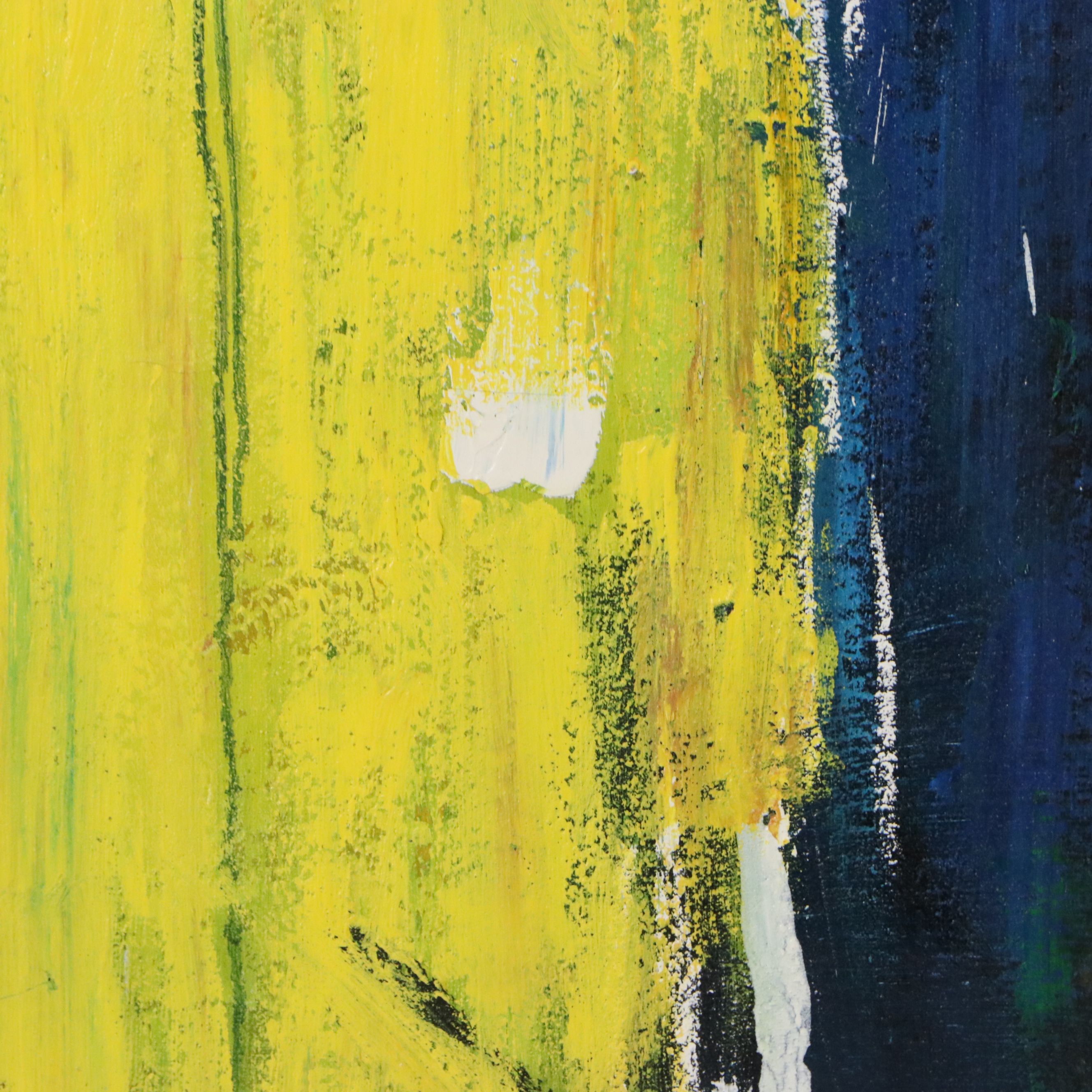 Adan Abstract Oil Painting "His Mind's Abstract"