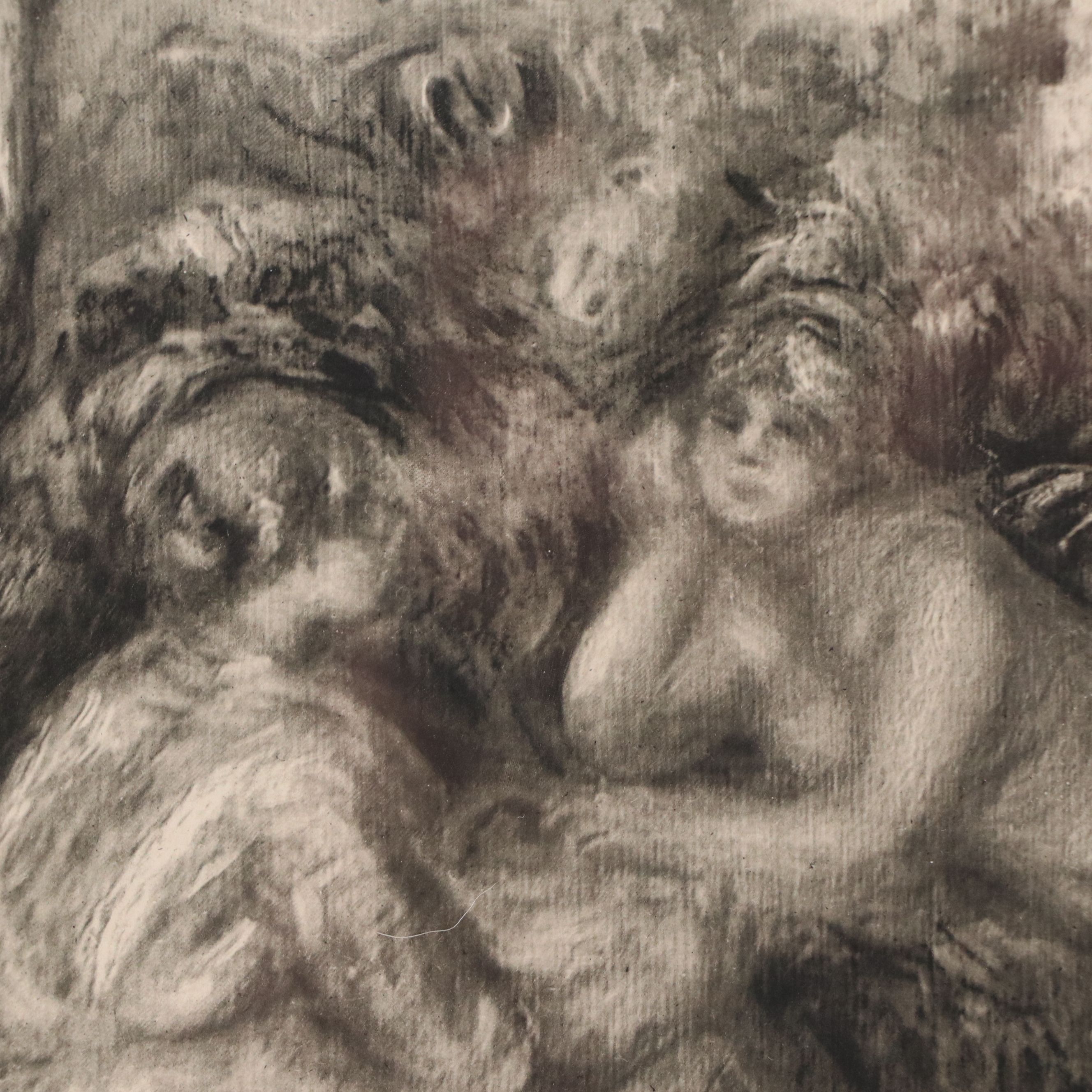 Heliogravure After Pierre-Auguste Renoir "Conversation after the Bath"