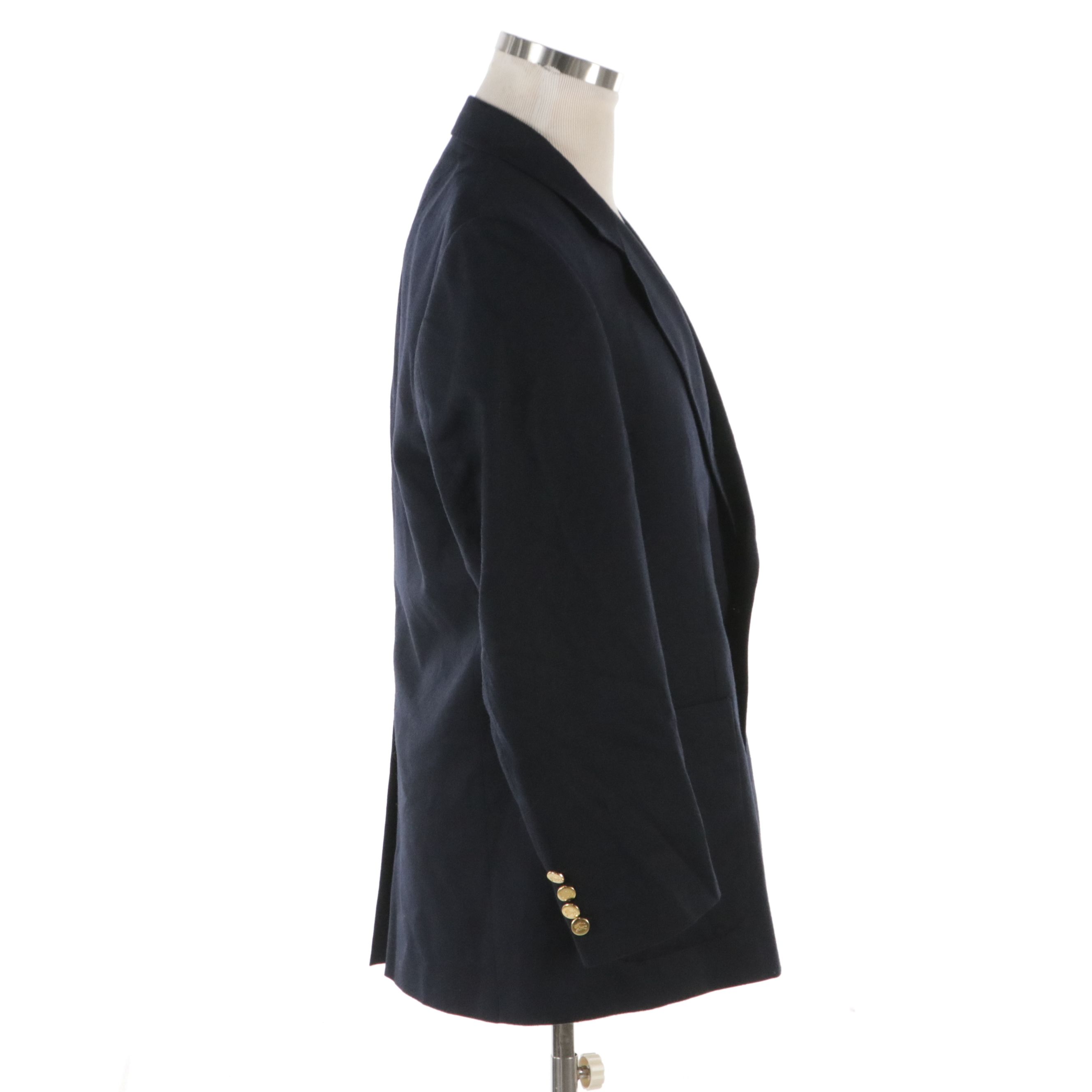 Men's Burberrys Blazer in Navy Wool