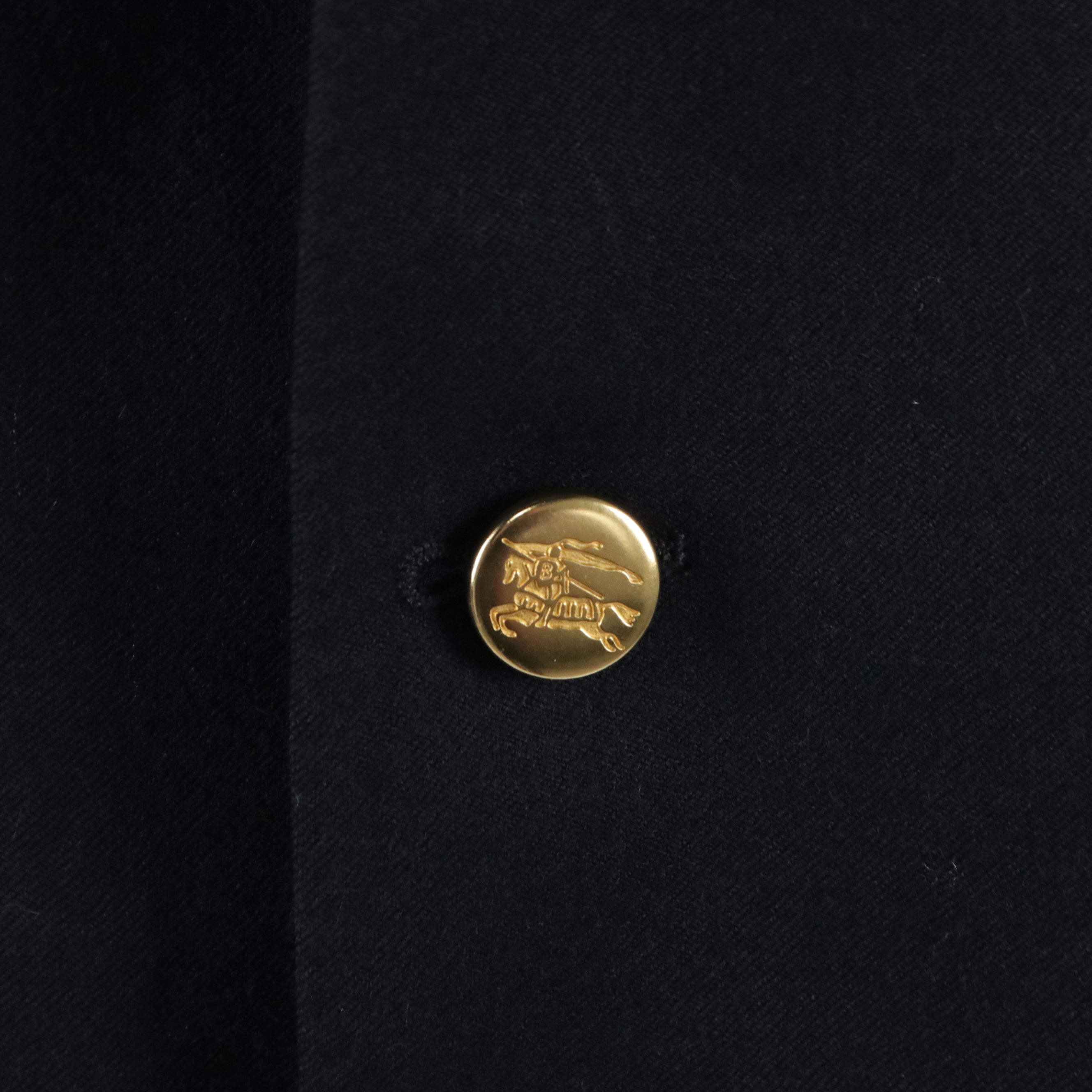 Men's Burberrys Blazer in Navy Wool