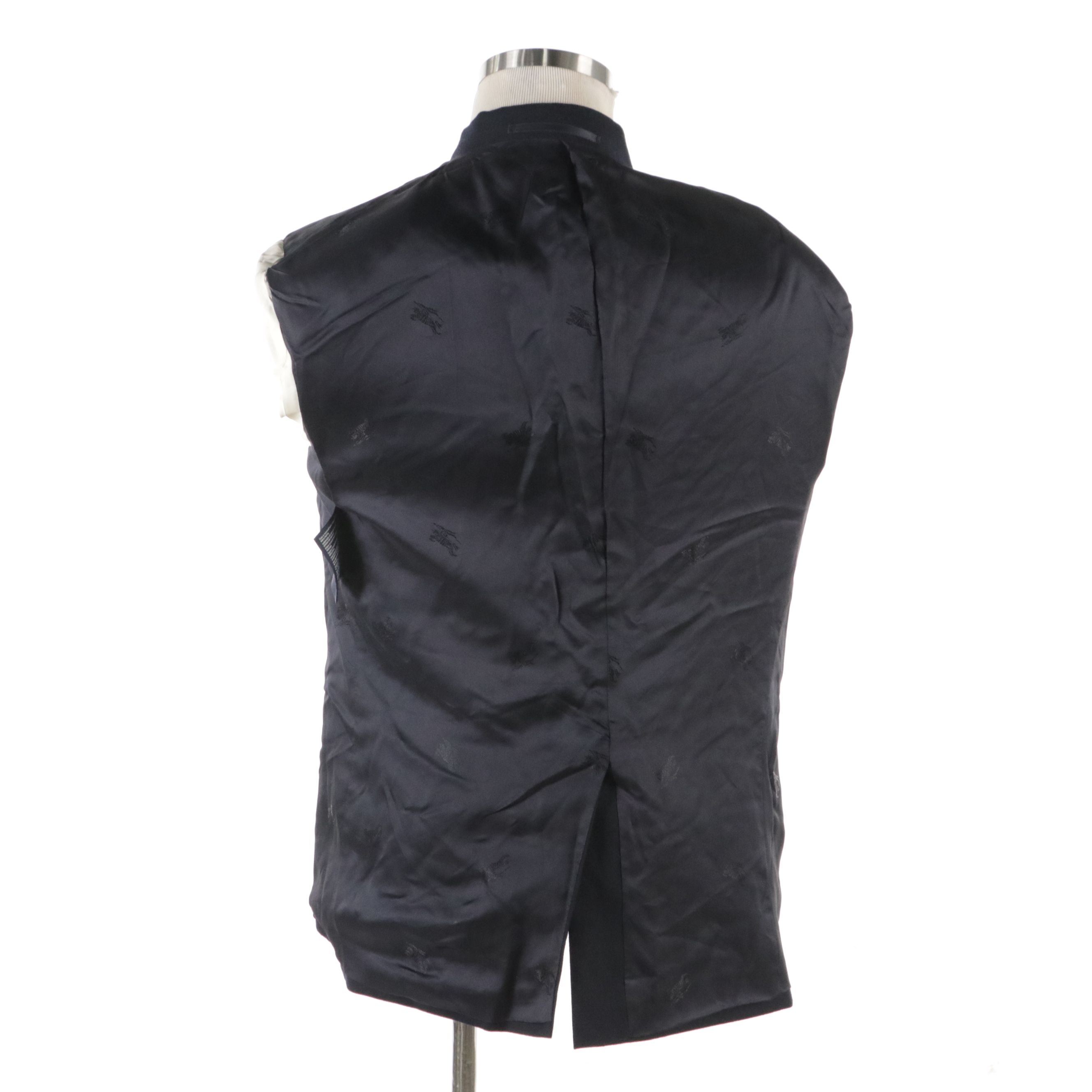 Men's Burberrys Blazer in Navy Wool