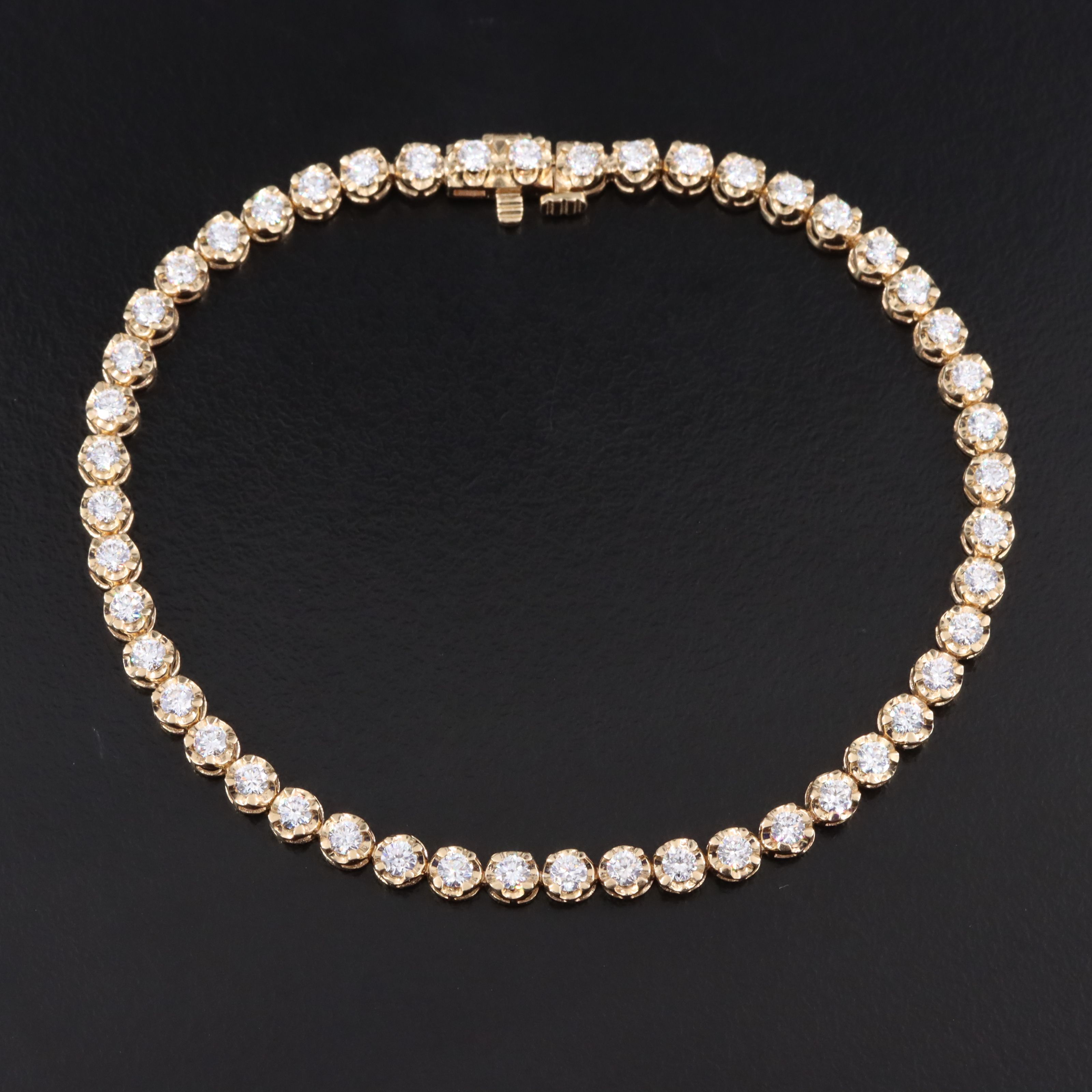 14K 2.00 CTW Lab Grown Diamond Bracelet