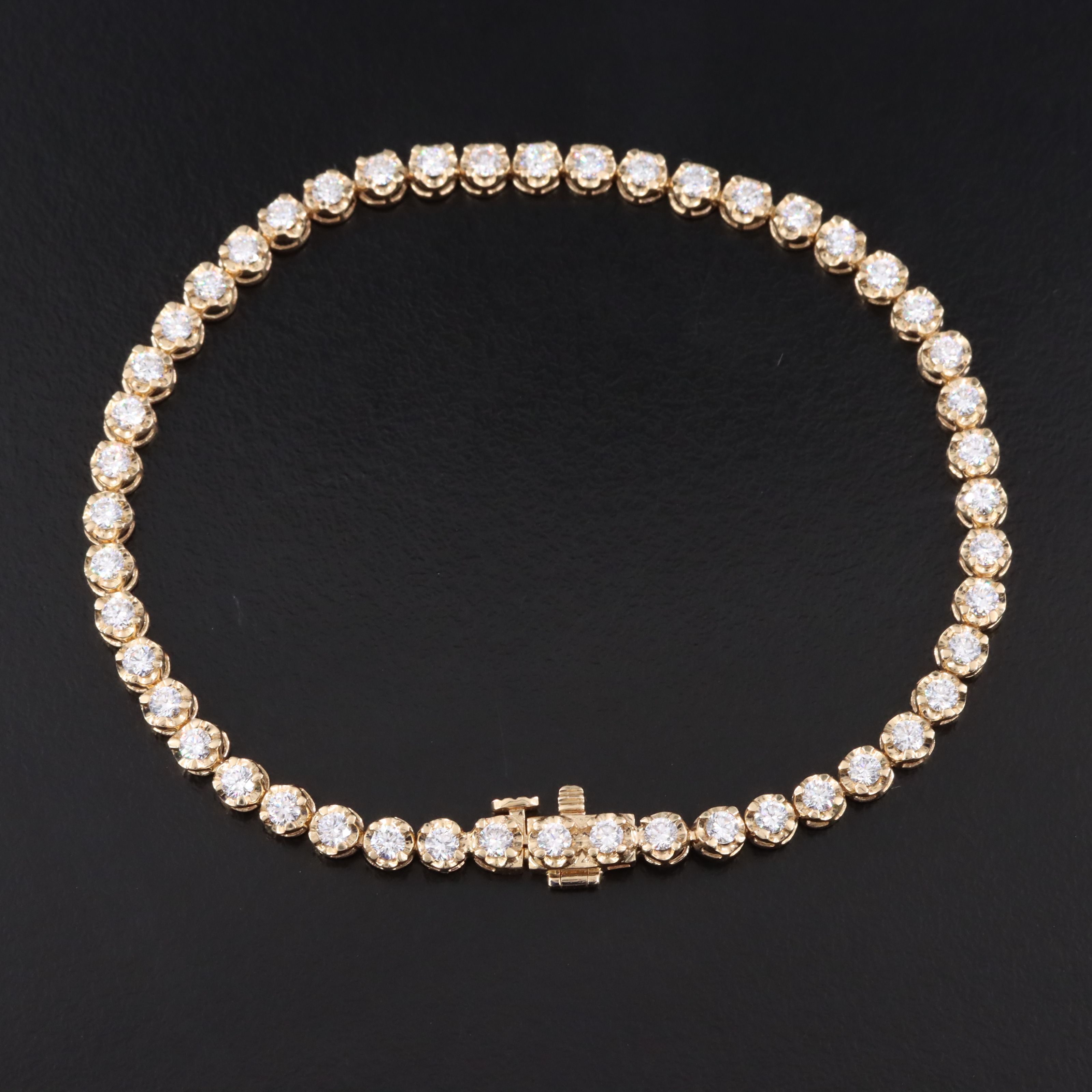 14K 2.00 CTW Lab Grown Diamond Bracelet