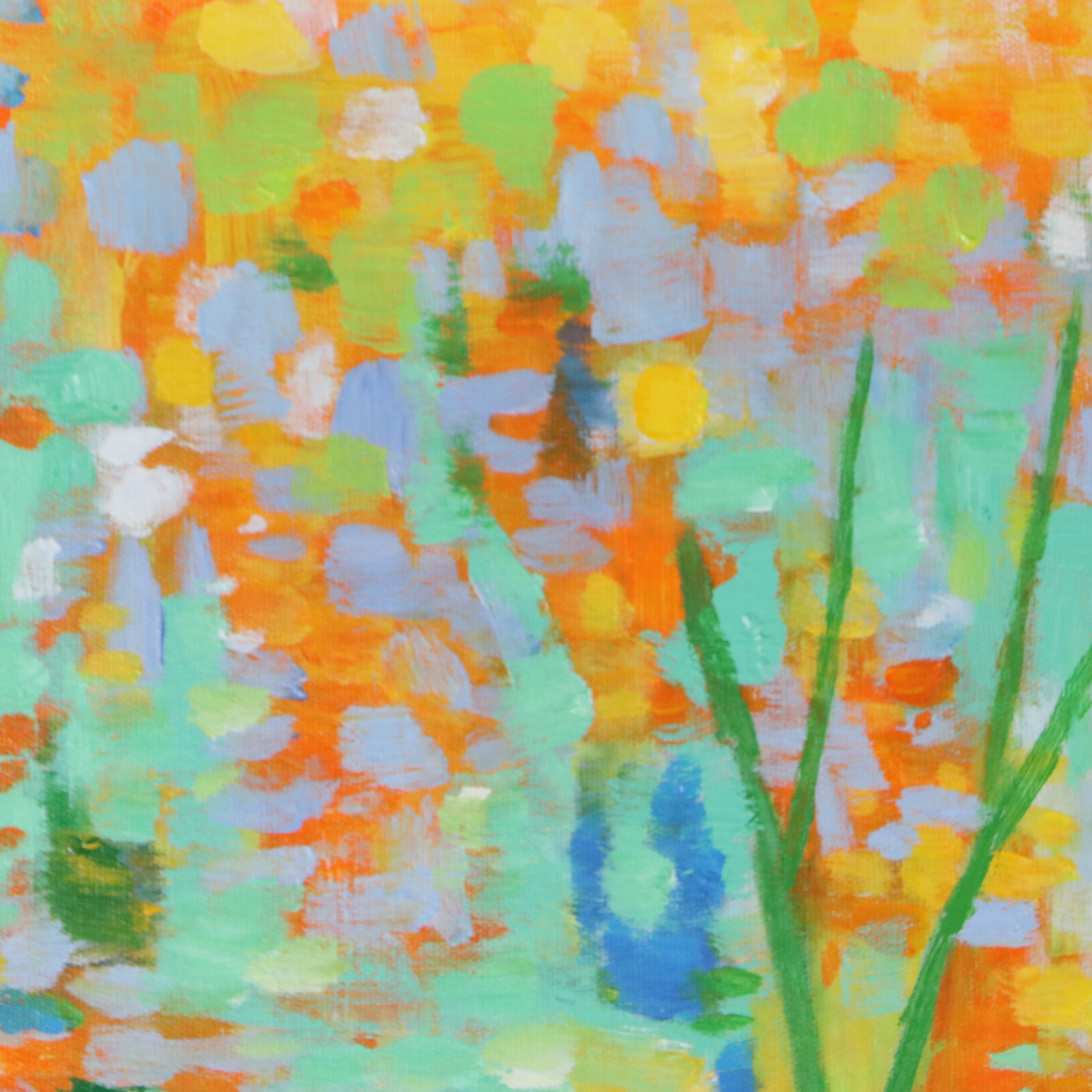 Ziti Oil Painting "Electric Bayou," Circa 2026