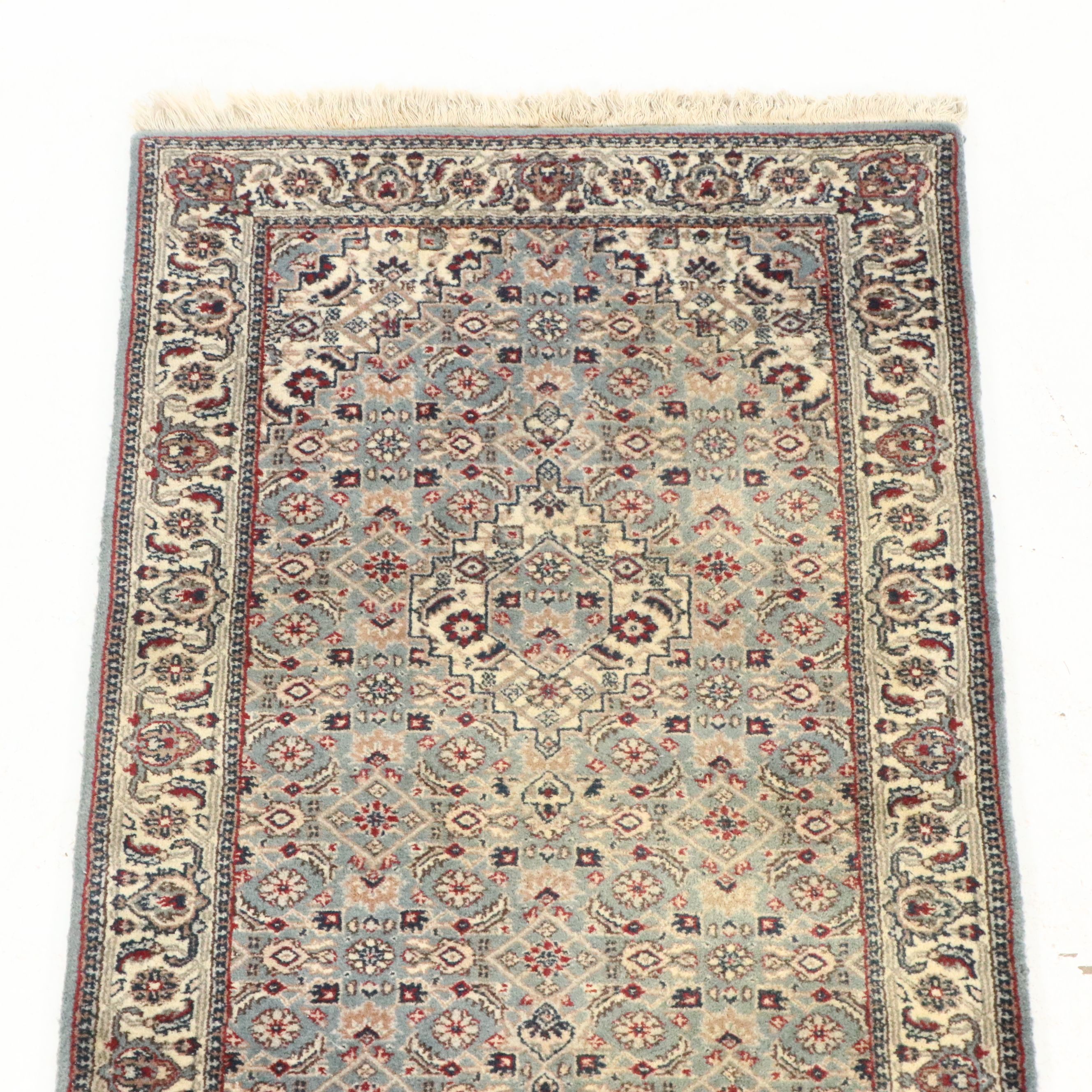 2'6 x 8'6 Hand-Knotted Persian Veramin Carpet Runner