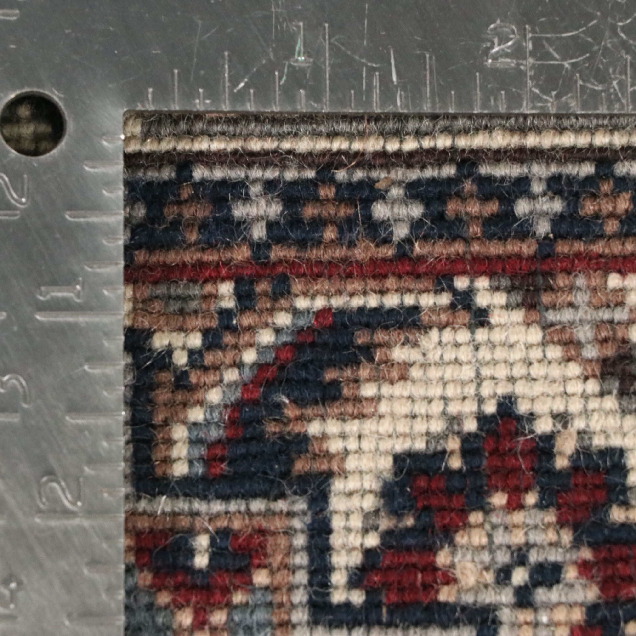 2'6 x 8'6 Hand-Knotted Persian Veramin Carpet Runner