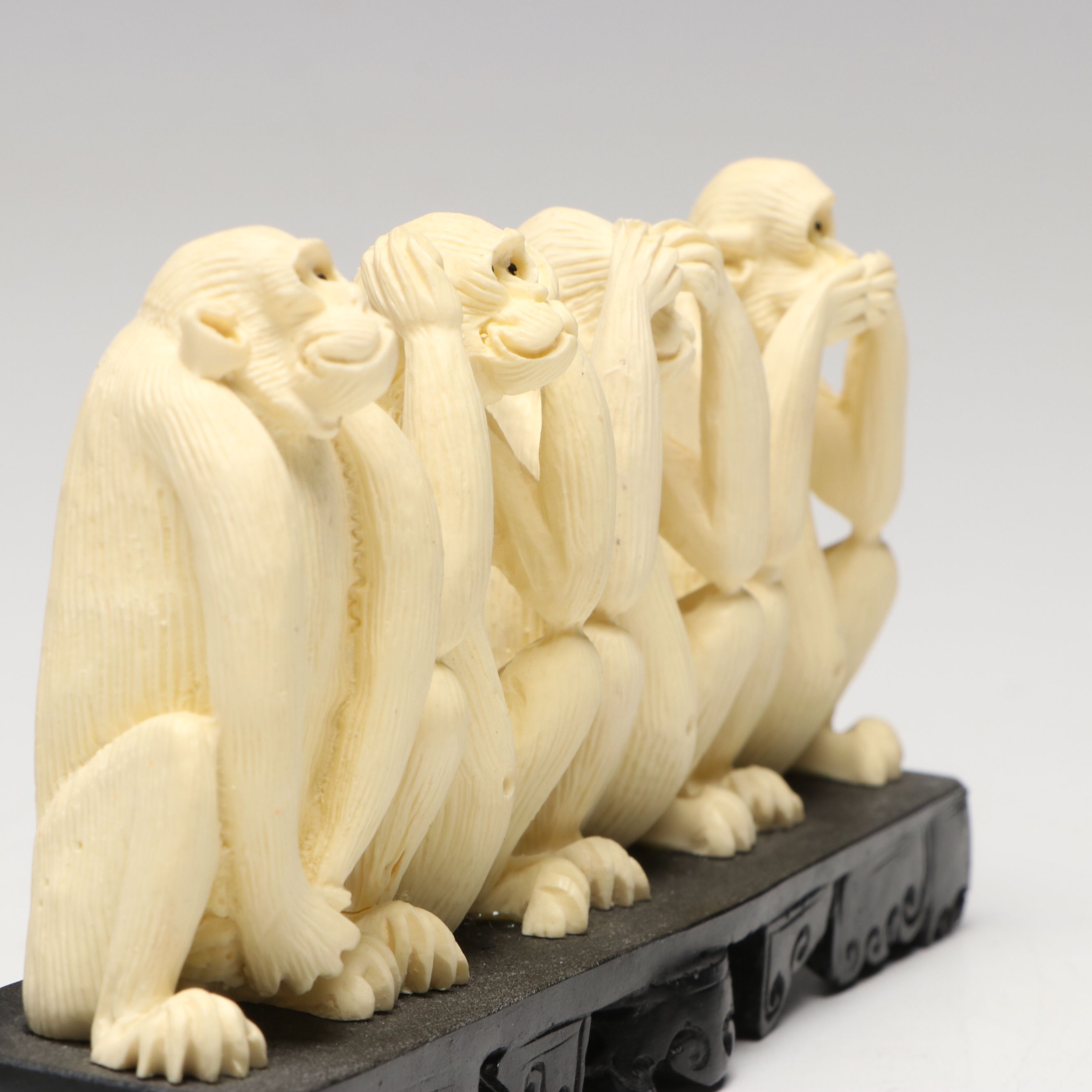 Japanese Lacquerware Calligraphy Ink Stone Box and Other East Asian Décor