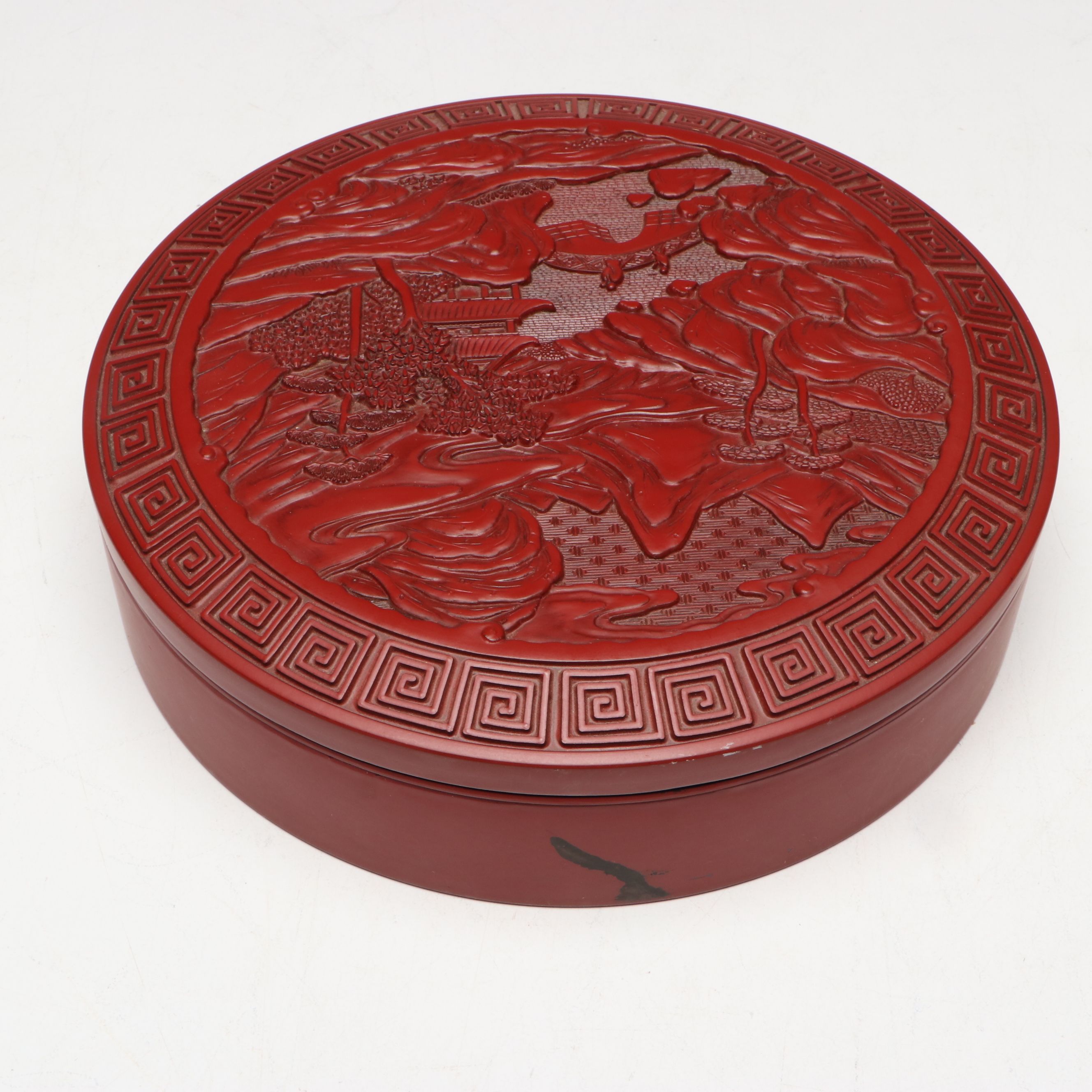 Japanese Lacquerware Calligraphy Ink Stone Box and Other East Asian Décor