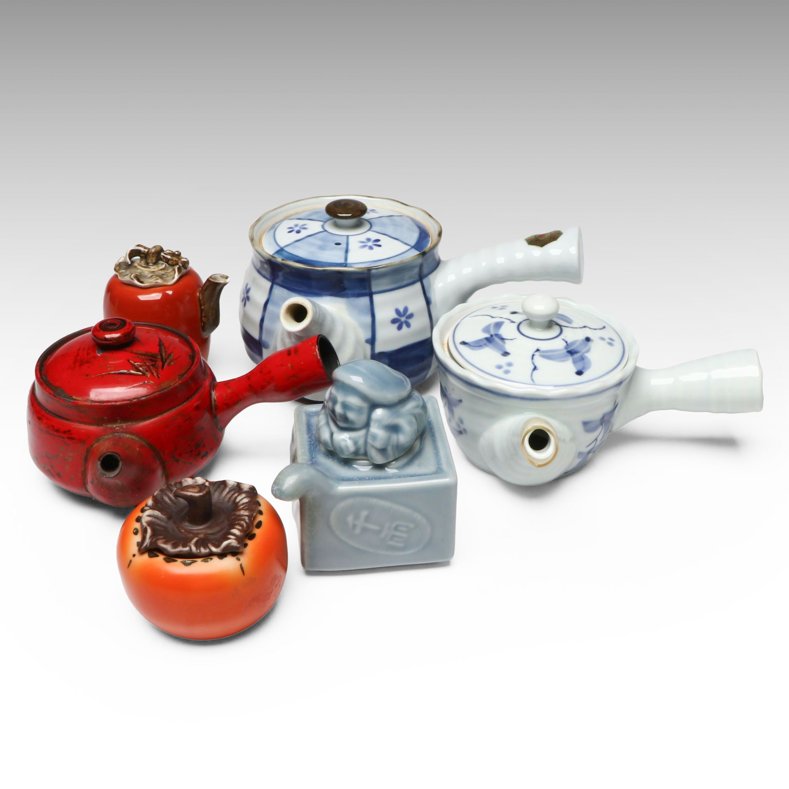 Japanese Kyusu and Other Ceramic Teapots