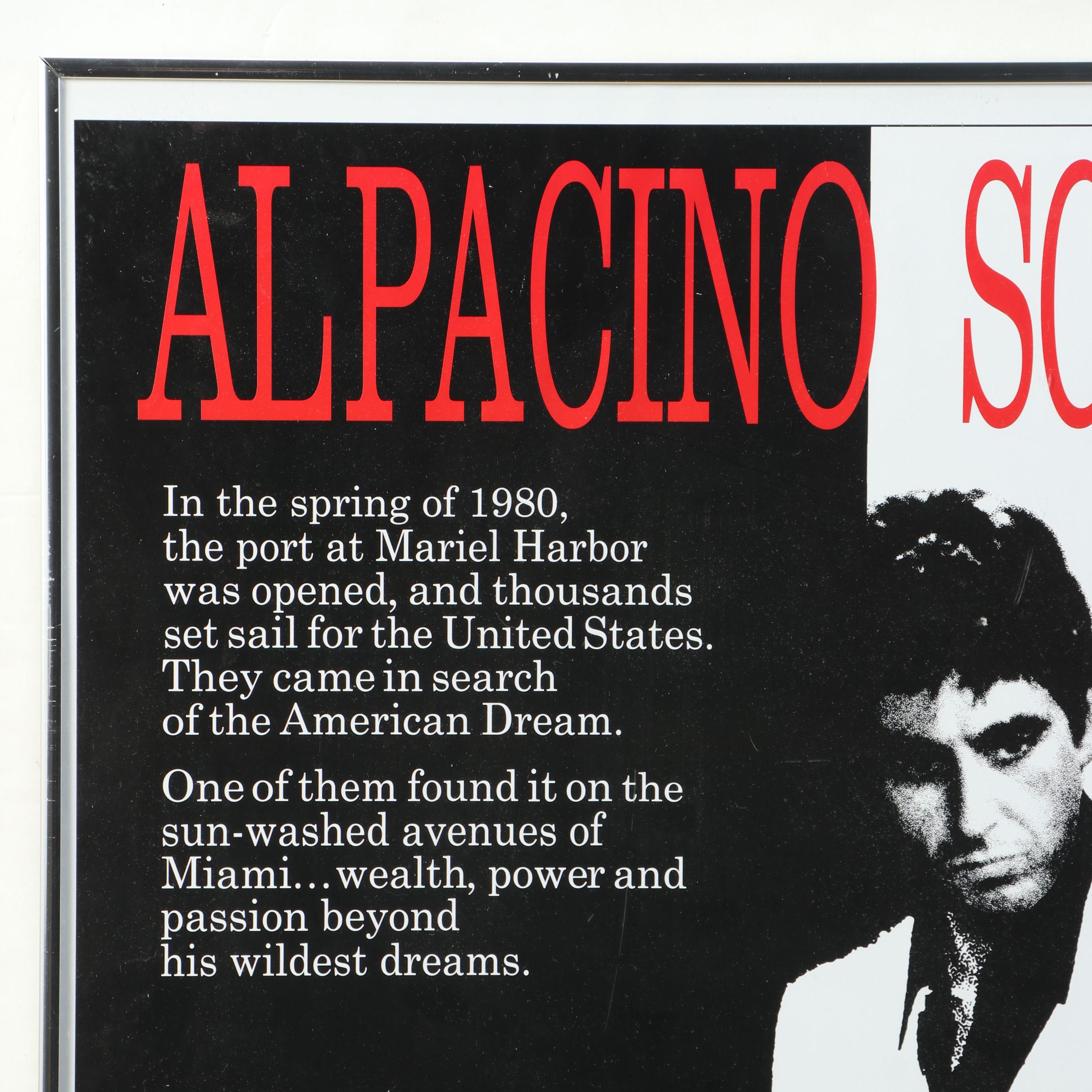 Scorpio Lithograph "Scarface" Commercial Reprint, 2002