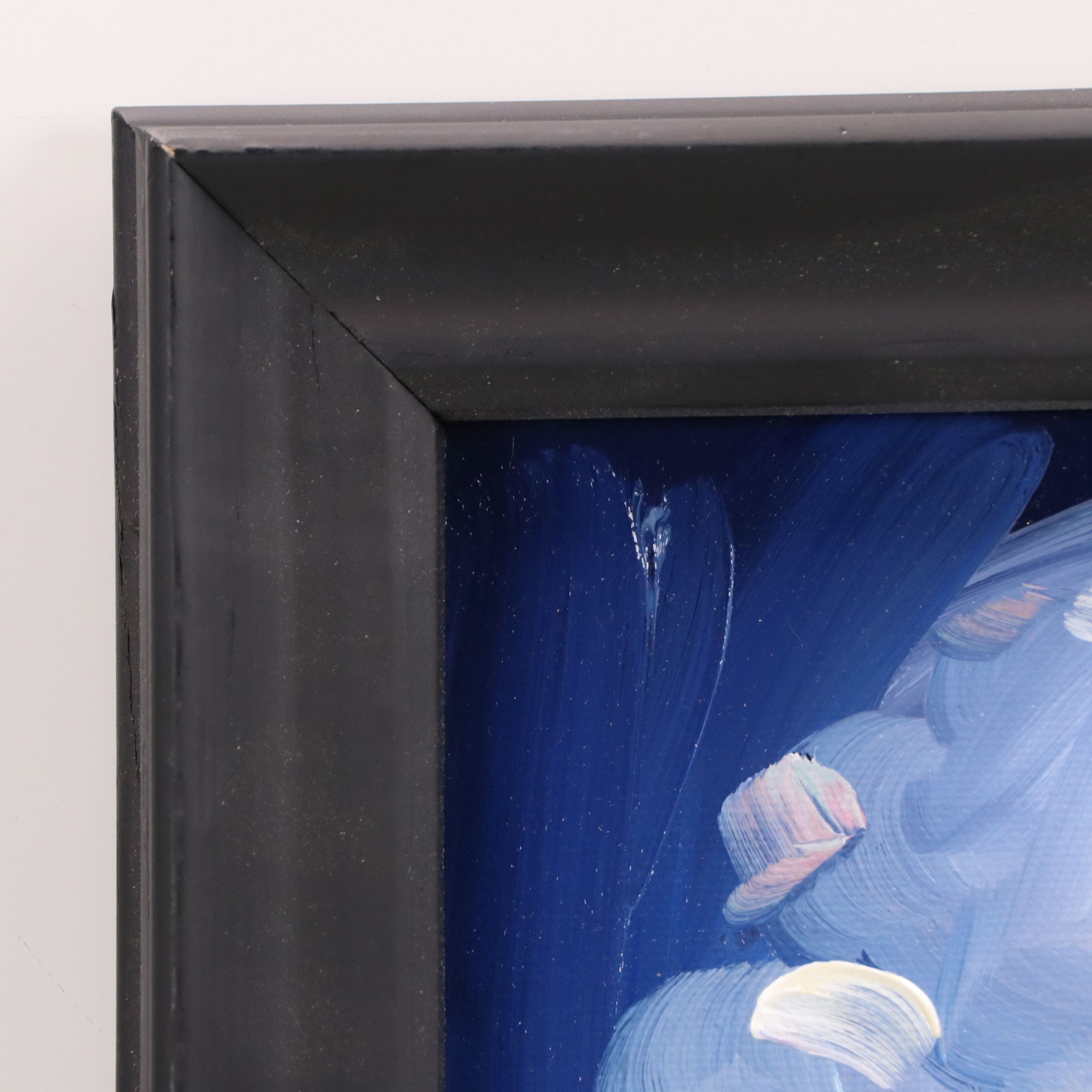 William Hawkins Oil Painting of Expressionistic Clouds Over Hills, 2026