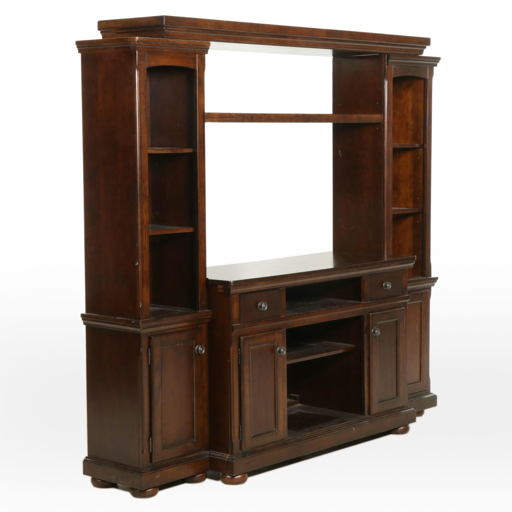 Ashley Furniture Four-Part Entertainment Center, 21st Century