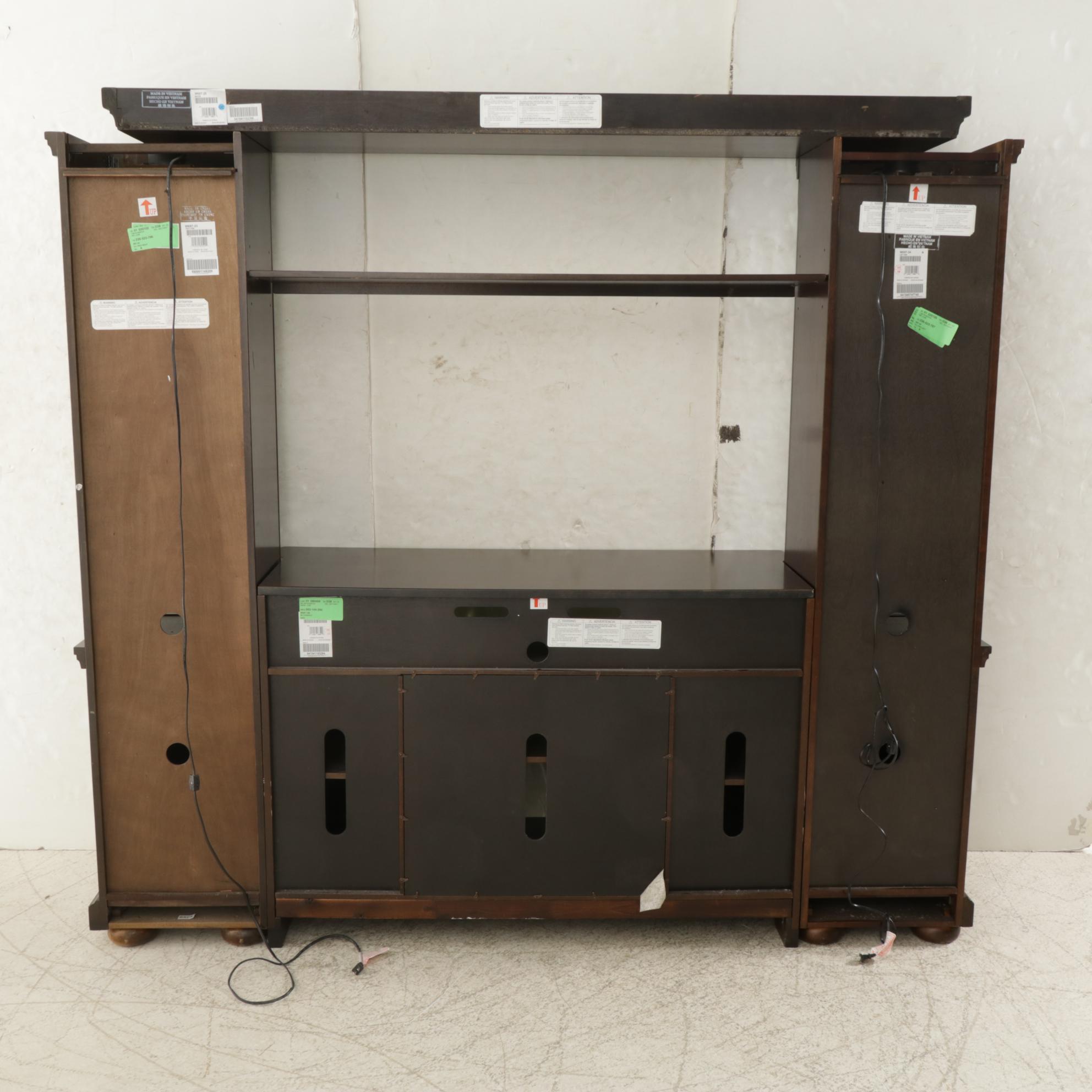 Ashley Furniture Four-Part Entertainment Center, 21st Century