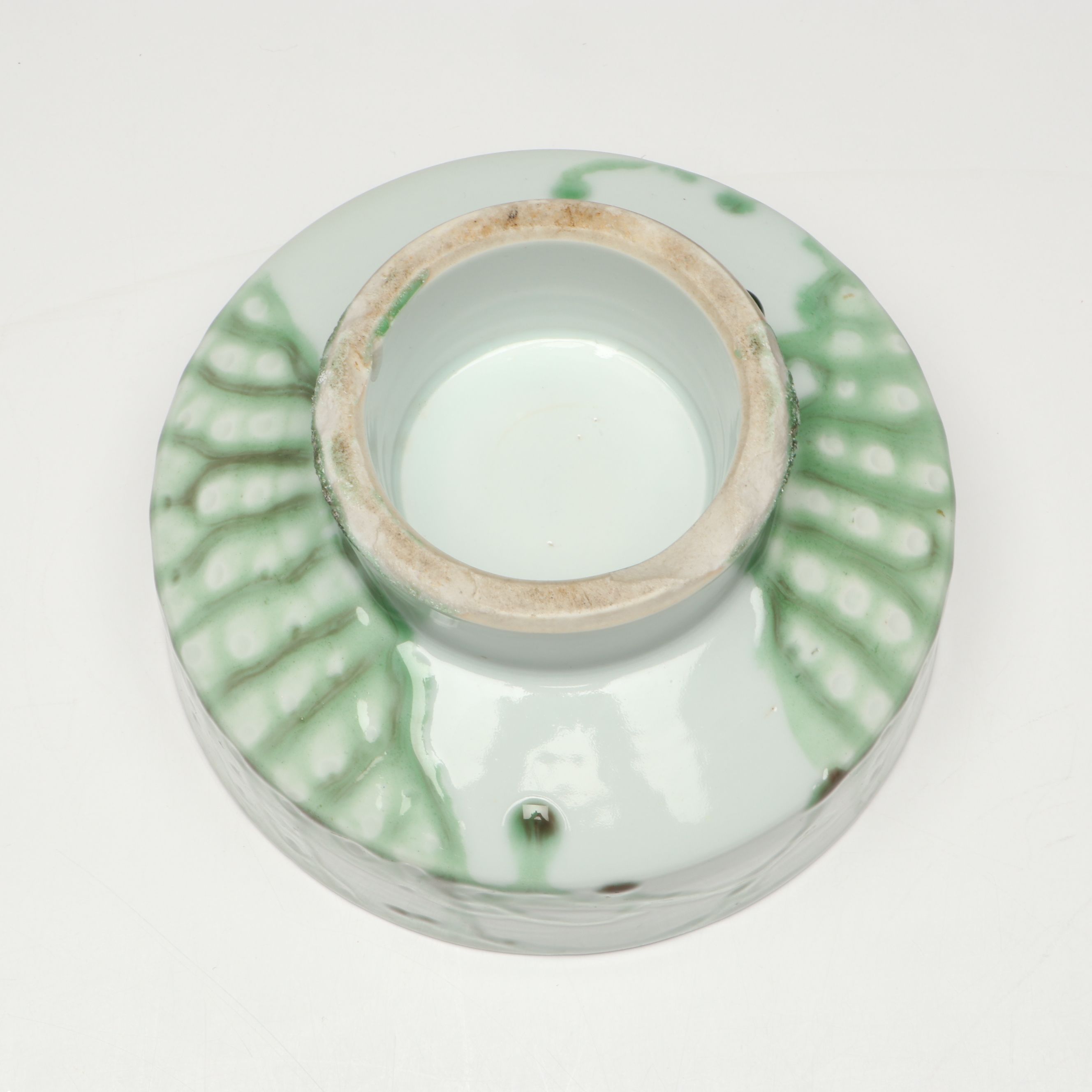 Green Glaze Ceramic Planters and Tableware