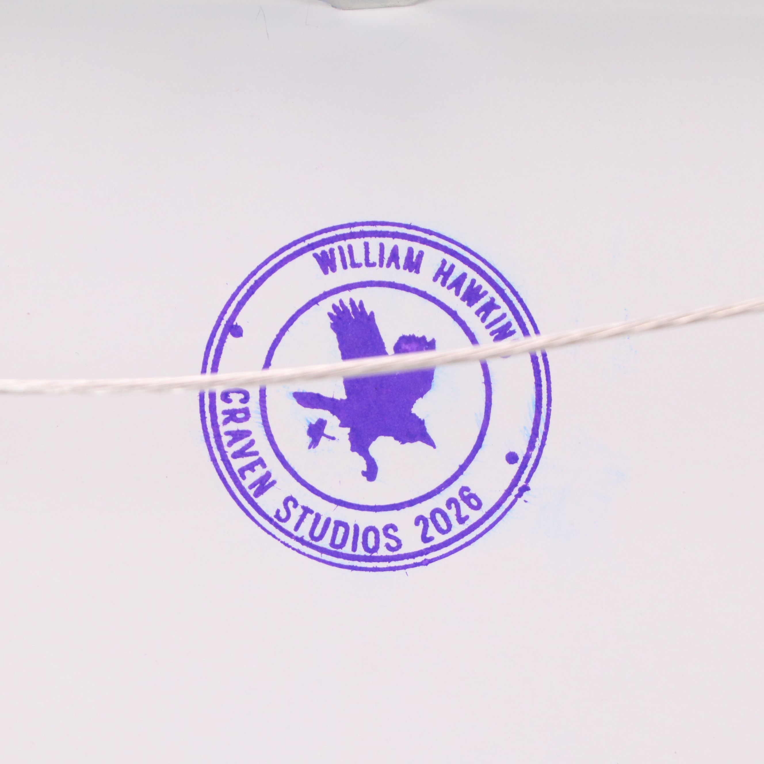 William Hawkins Oil Painting of Sunlit Clouds Over Field, 2026