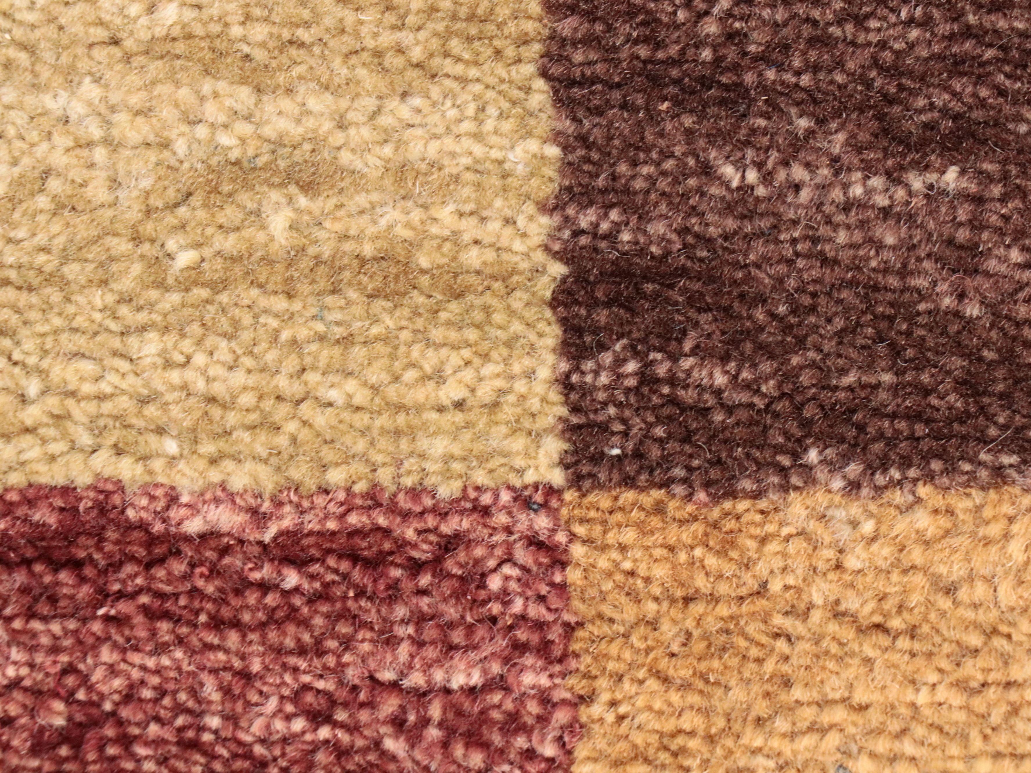 10'5 x 13'4 Hand-Knotted Indo-Persian Gabbeh Room Sized Rug