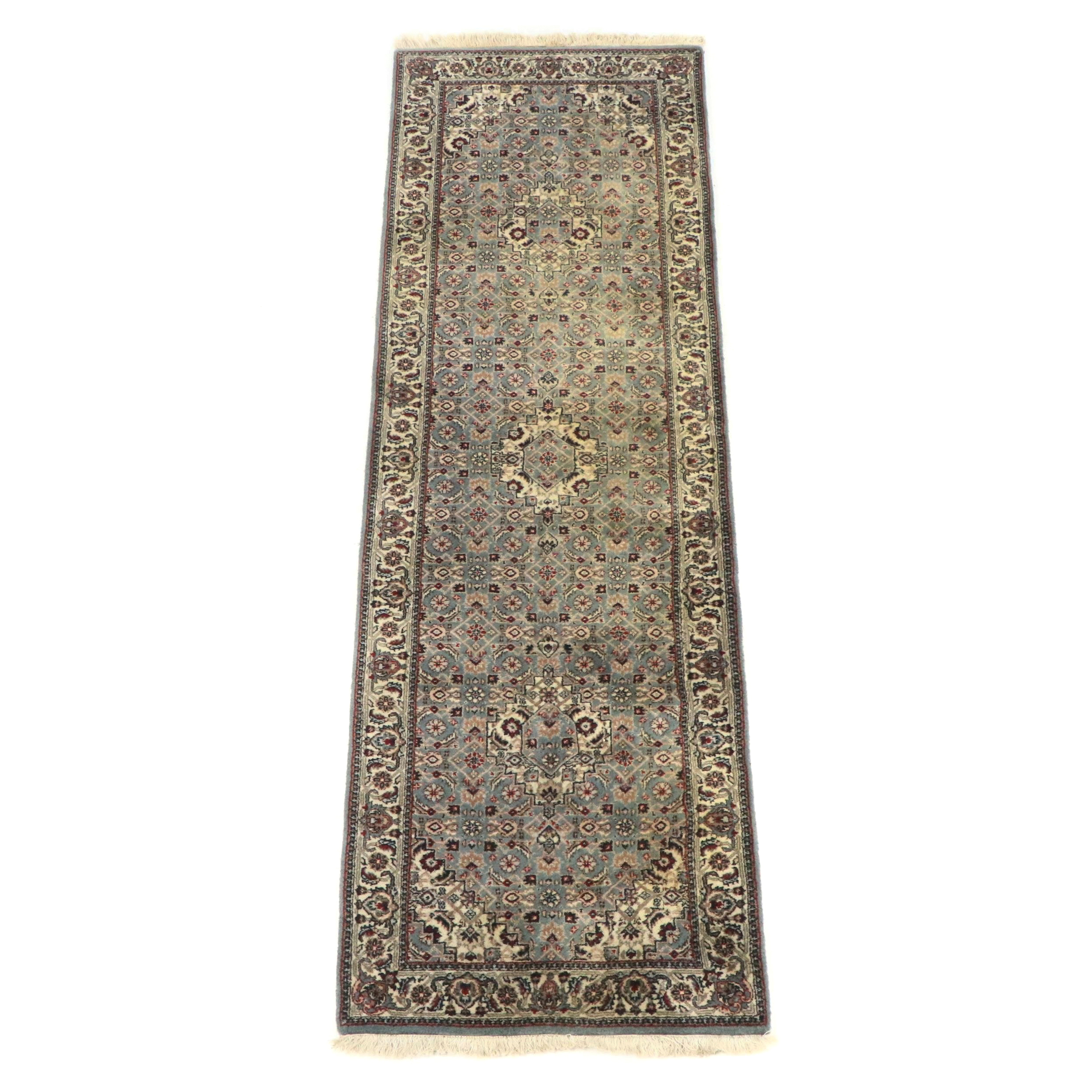 2'6 x 8'6 Hand-Knotted Persian Veramin Carpet Runner