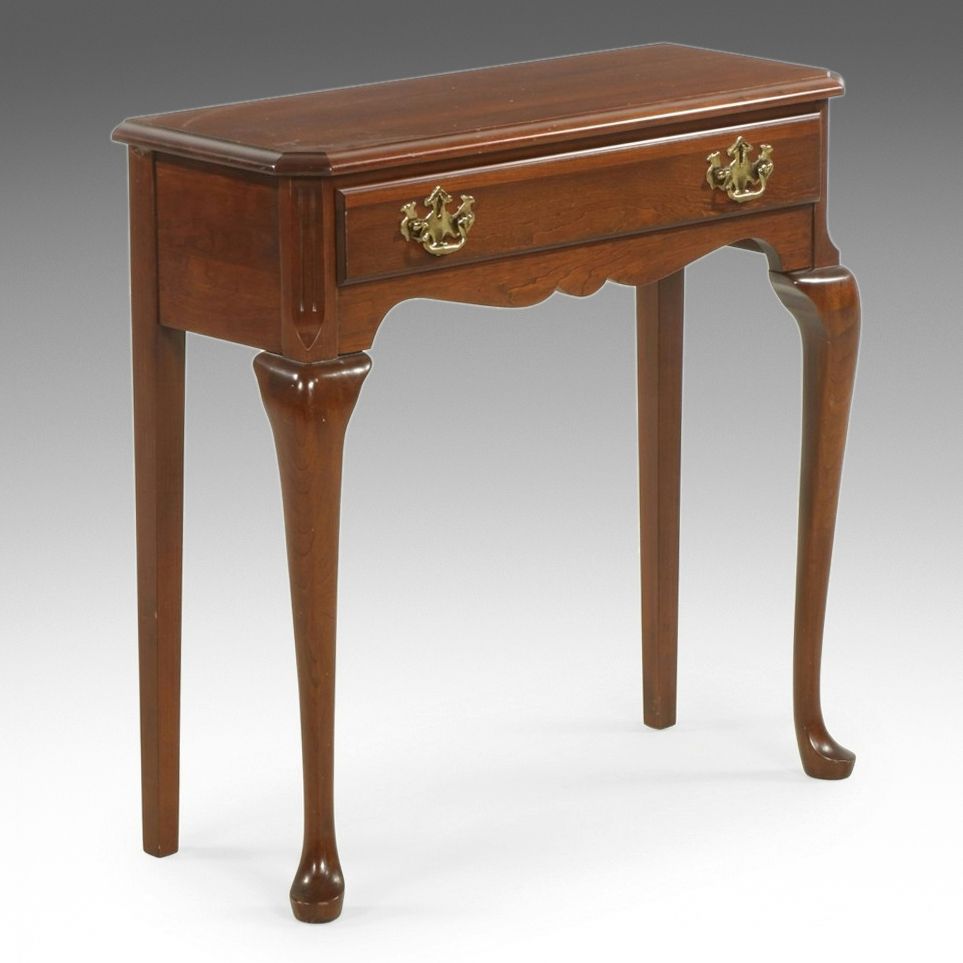 Pennsylvania House Queen Anne Style Cherry Entry Table