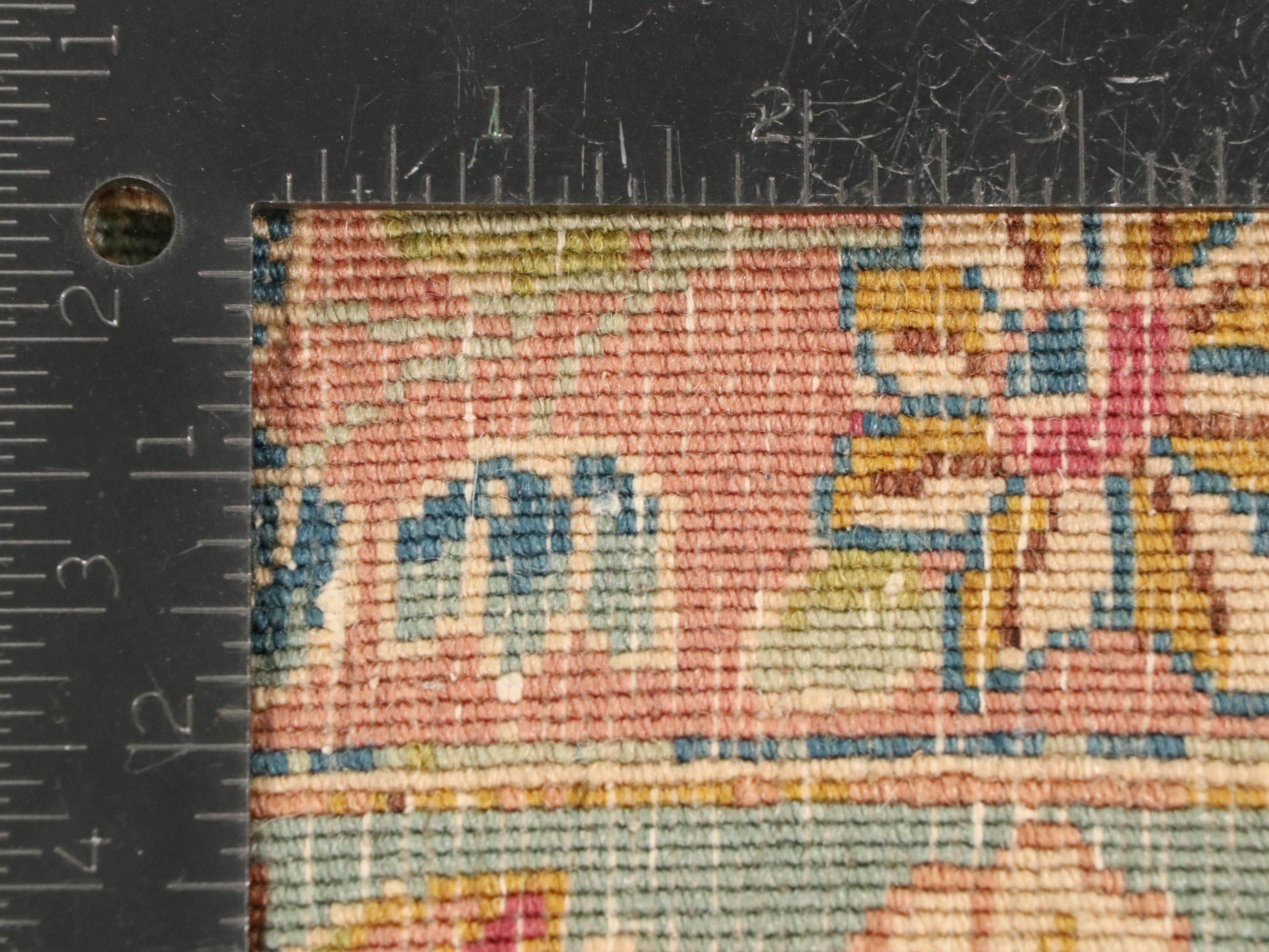 10'4 x 18'2 Hand-Knotted Persian Kerman Room-Sized Rug