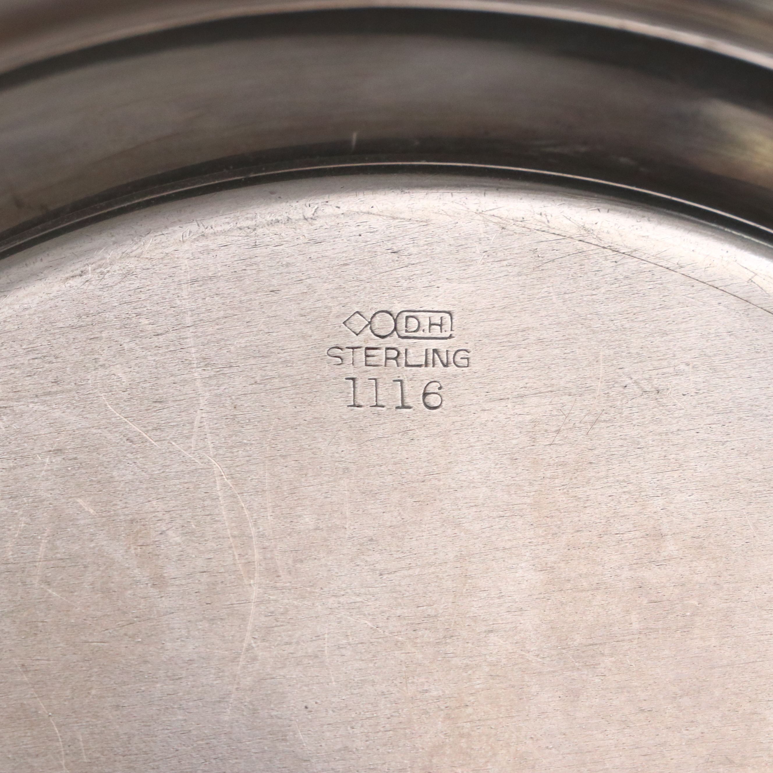 Dominick & Haff Sterling Silver Bowl with Webster Salt and Pepper Shakers