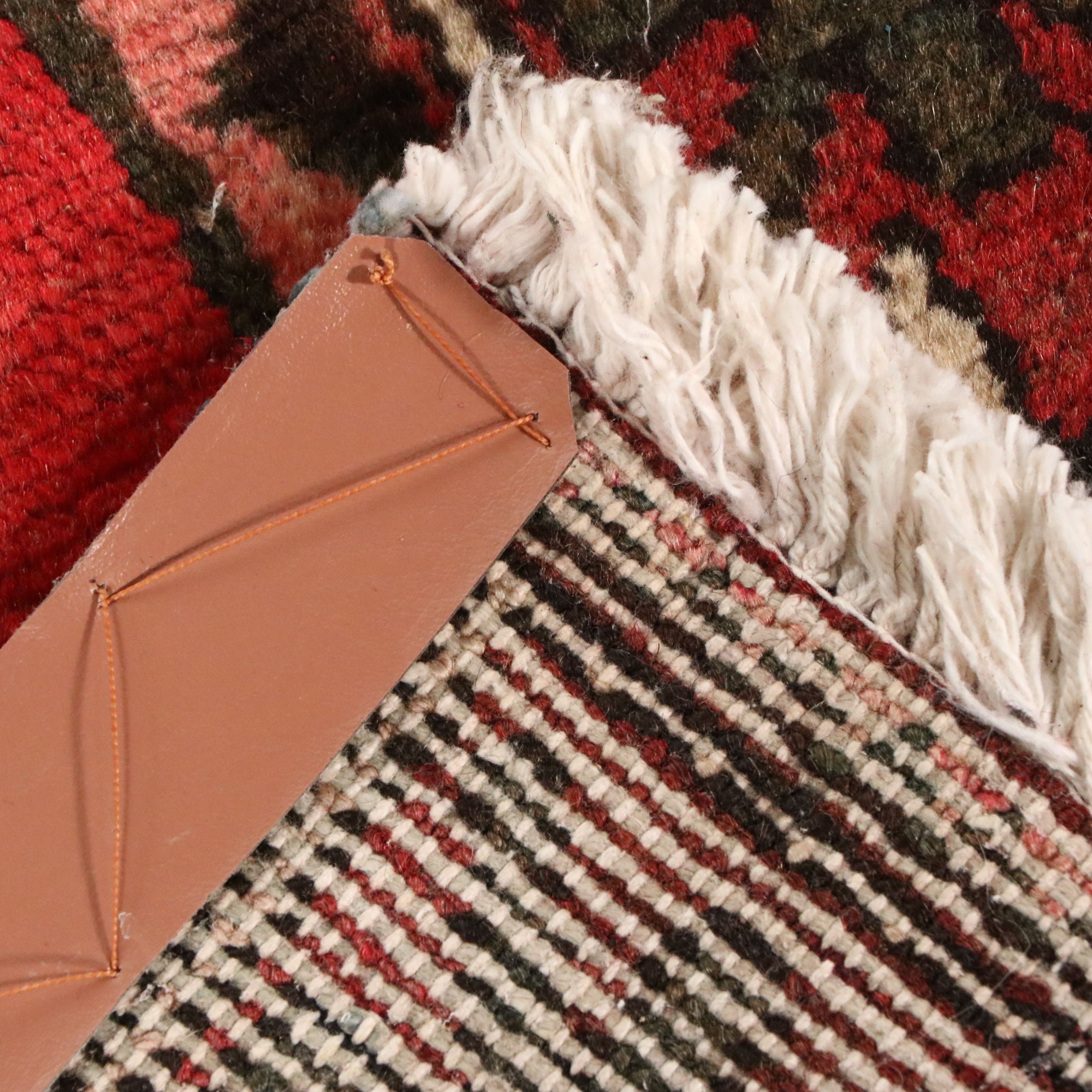 4' x 9'8 Hand-Knotted Persian Hamadan Long Rug