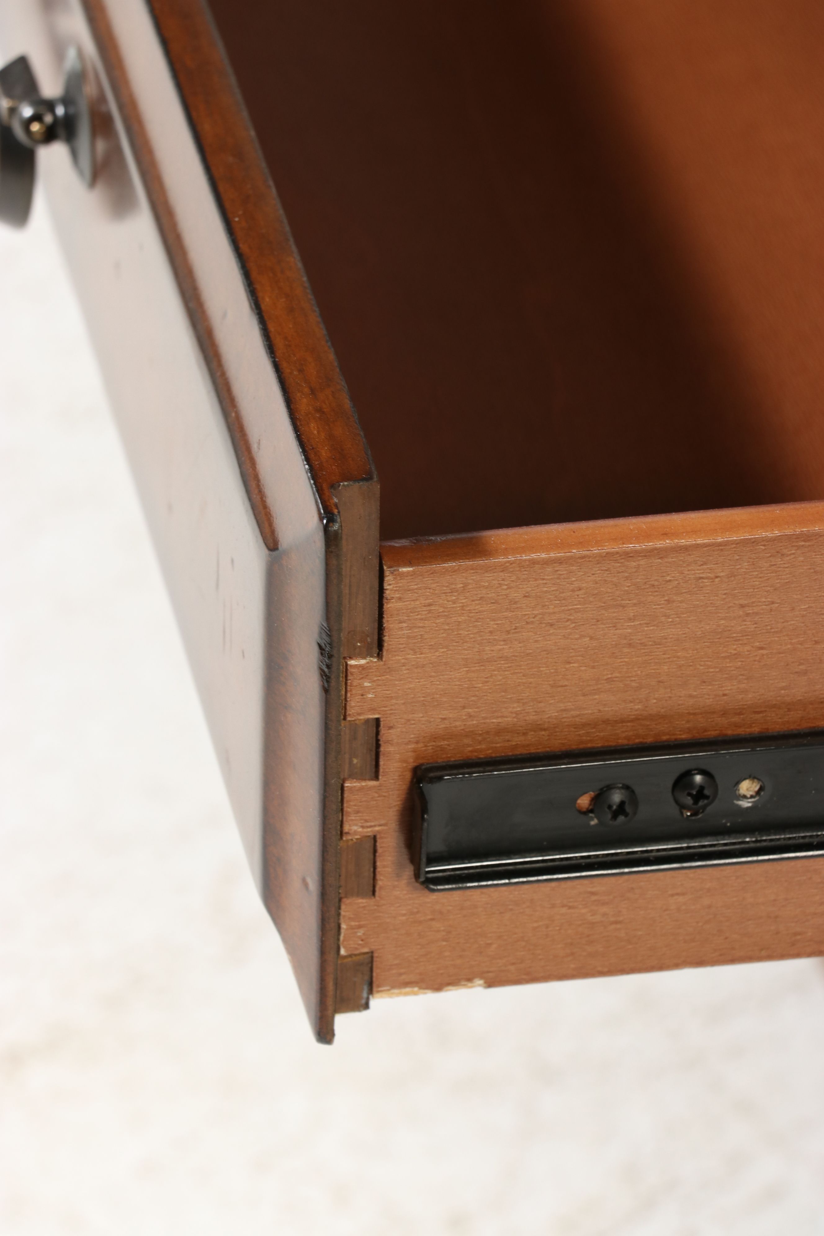 Hooker Furniture Traditional Style Wooden Coffee Table with Glass Top