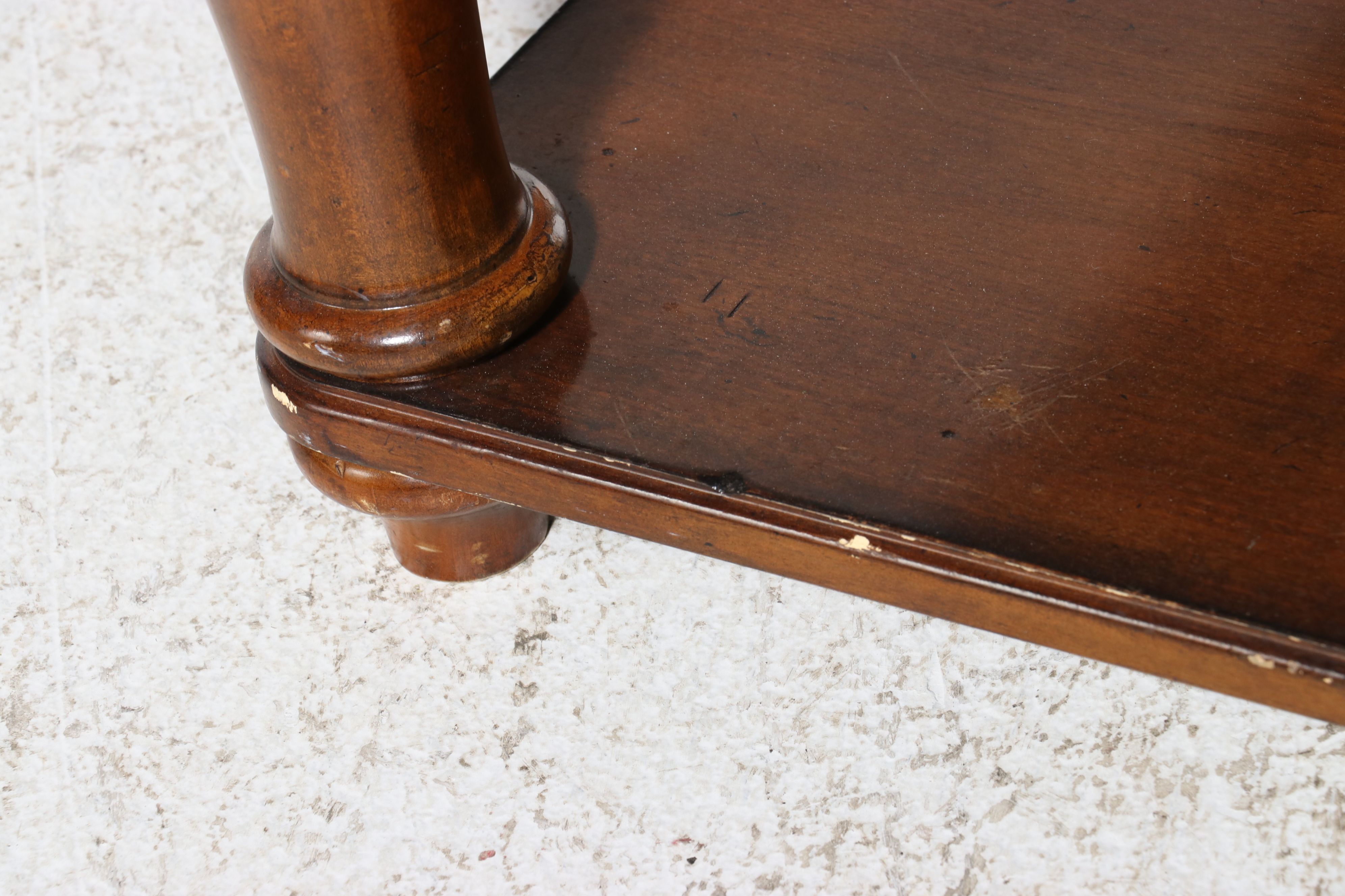 Hooker Furniture Traditional Style Wooden Coffee Table with Glass Top