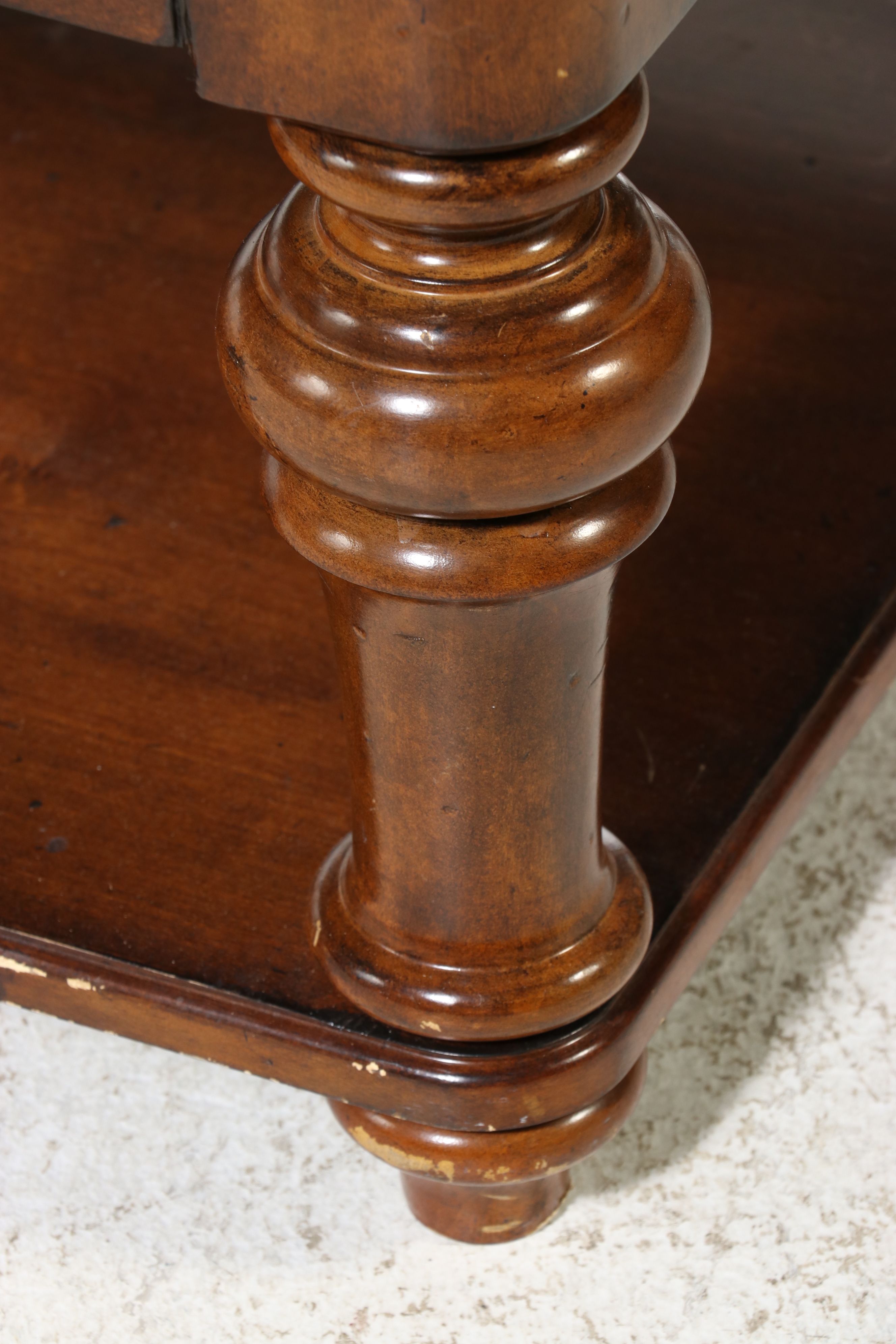 Hooker Furniture Traditional Style Wooden Coffee Table with Glass Top