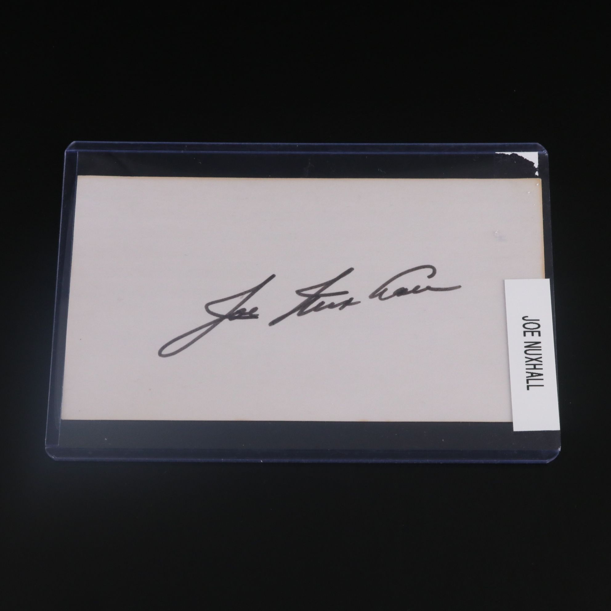 Marty Brennaman Signed Last Game Ticket with Joe Nuxhall Signed Index Card, More