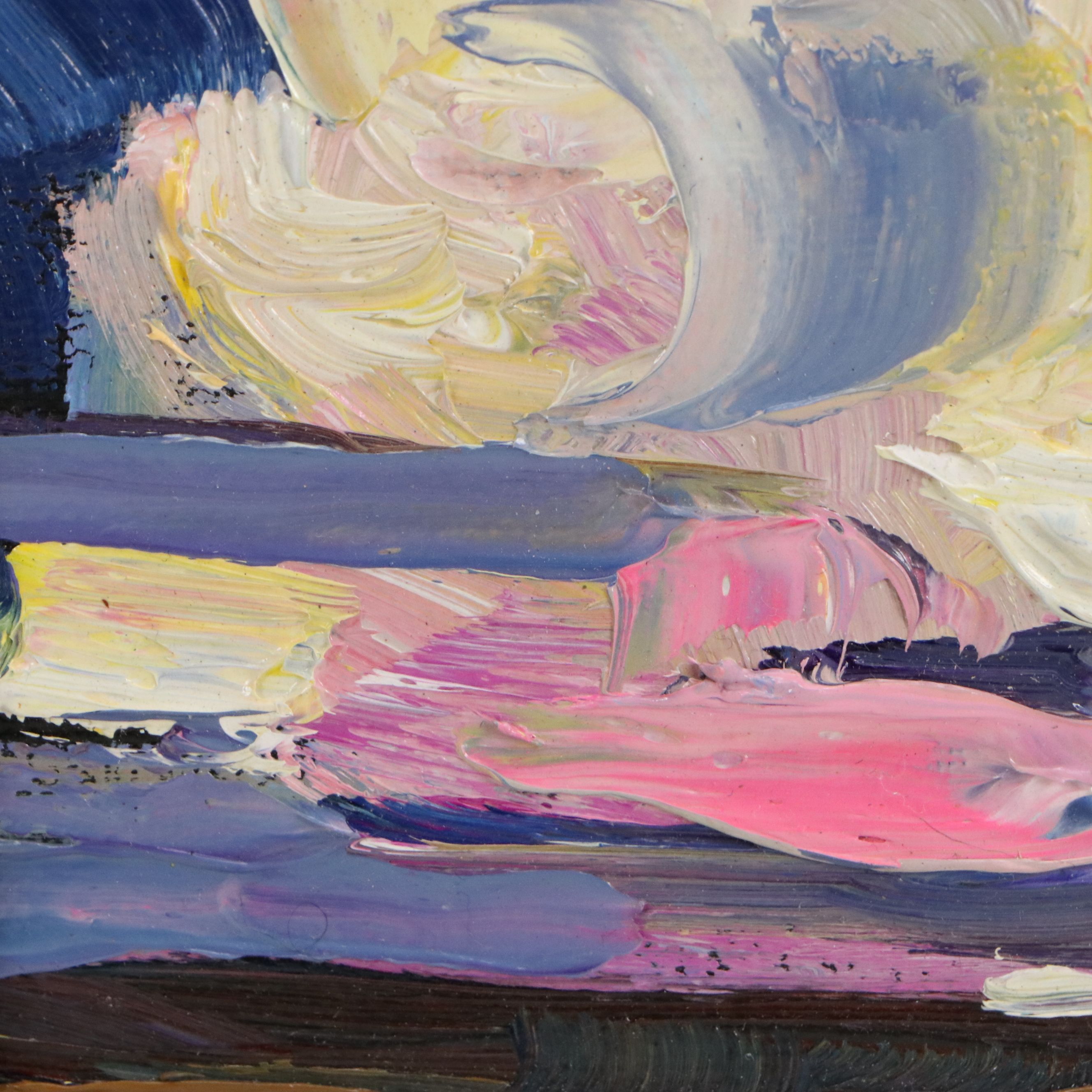 William Hawkins Oil Painting of Landscape at Sunset, 2026