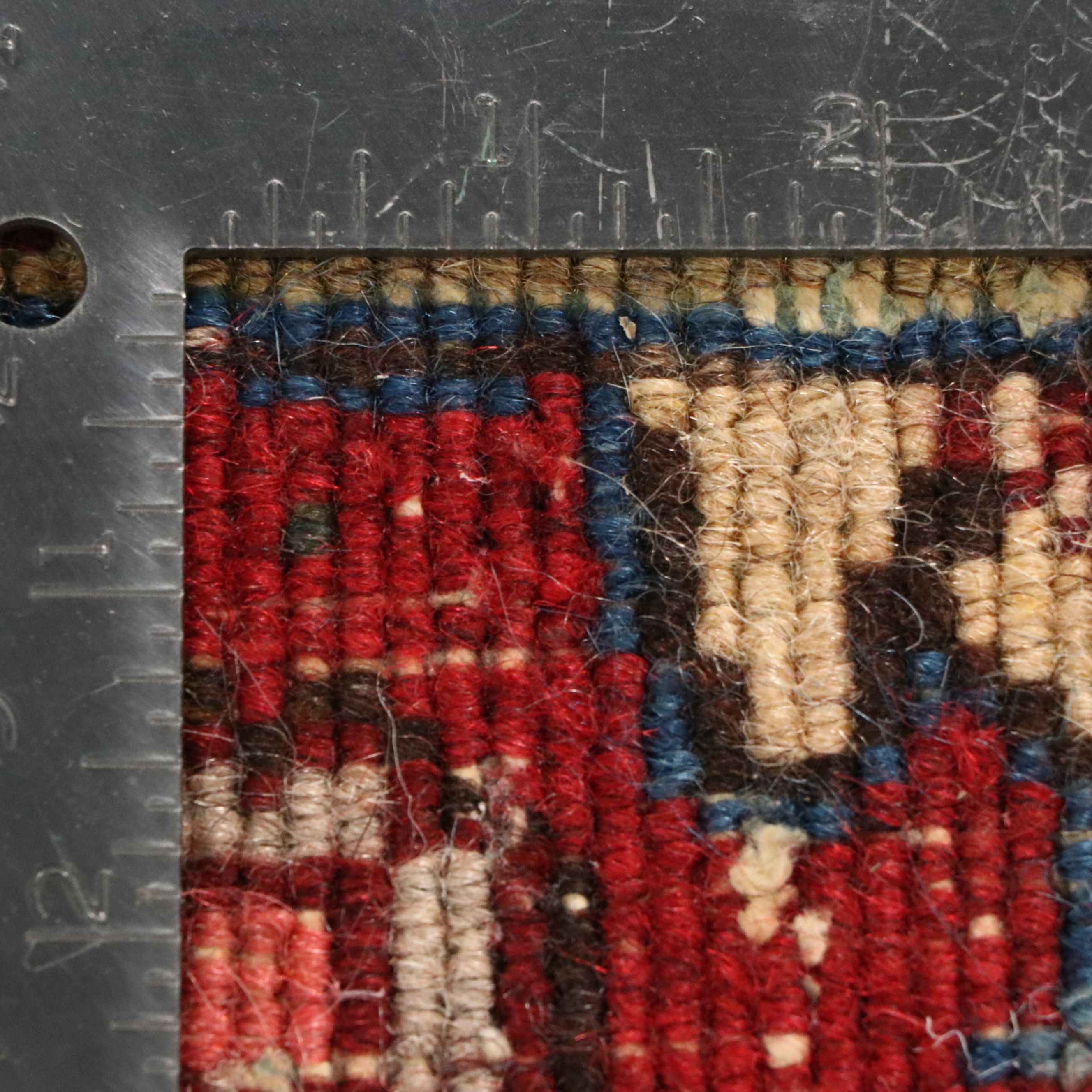 5'6 x 9'2 Hand-Knotted Persian Lilihan Area Rug