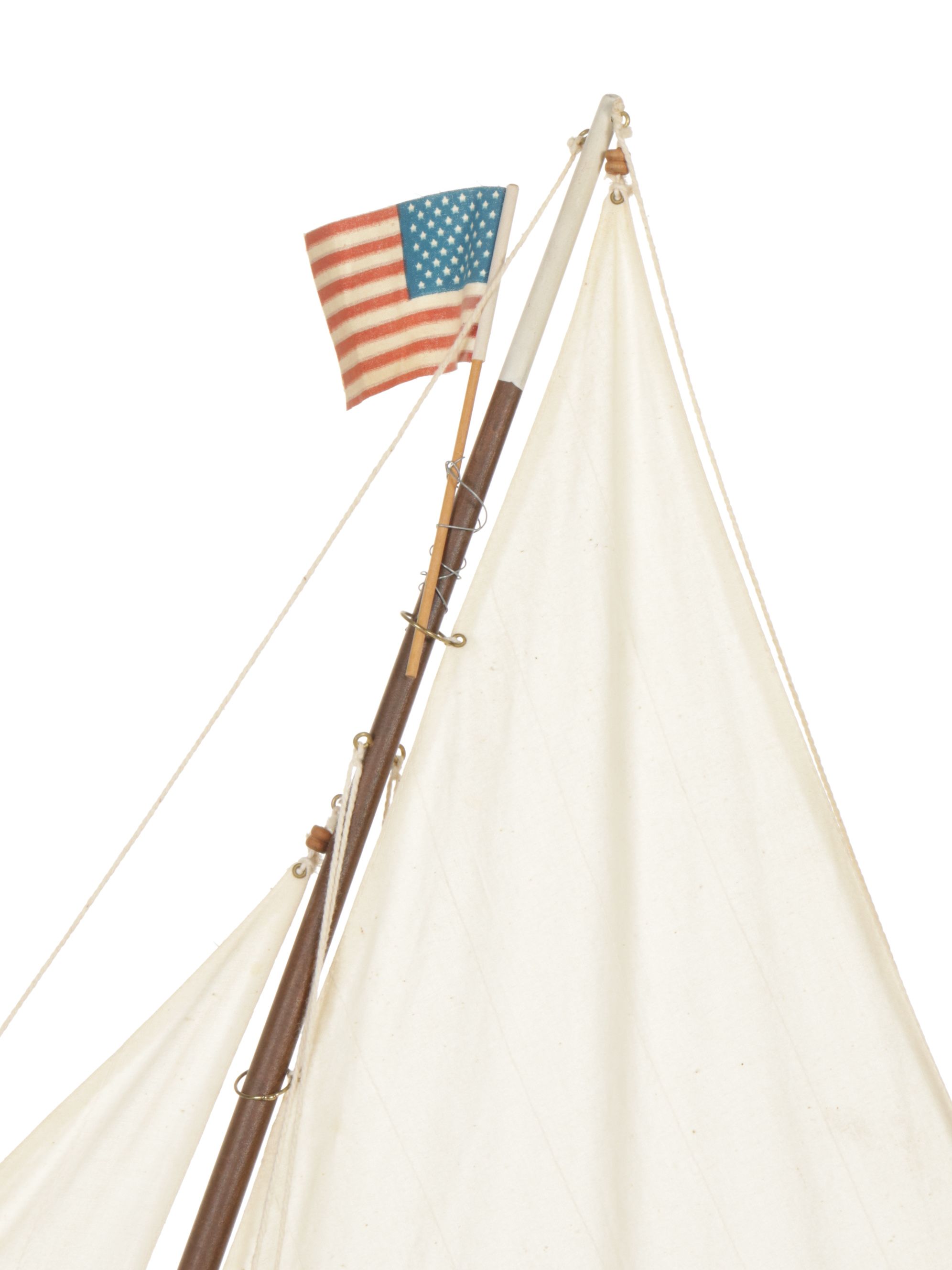 Hand Crafted "Skipjack" Model Sailboat